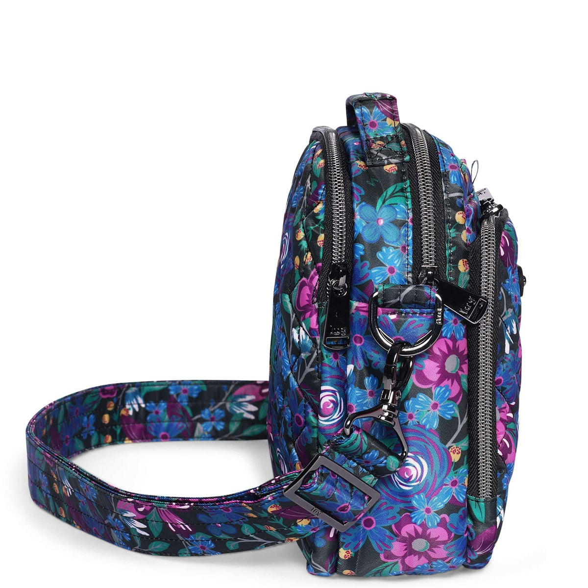 Skeeter Convertible Crossbody - WHIMSY BLACK - SkeeterCharmBar_WhimsyBlack_03
