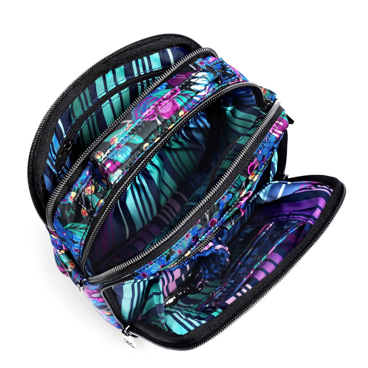 Skeeter Convertible Crossbody - WHIMSY BLACK - SkeeterCharmBar_WhimsyBlack_05tif