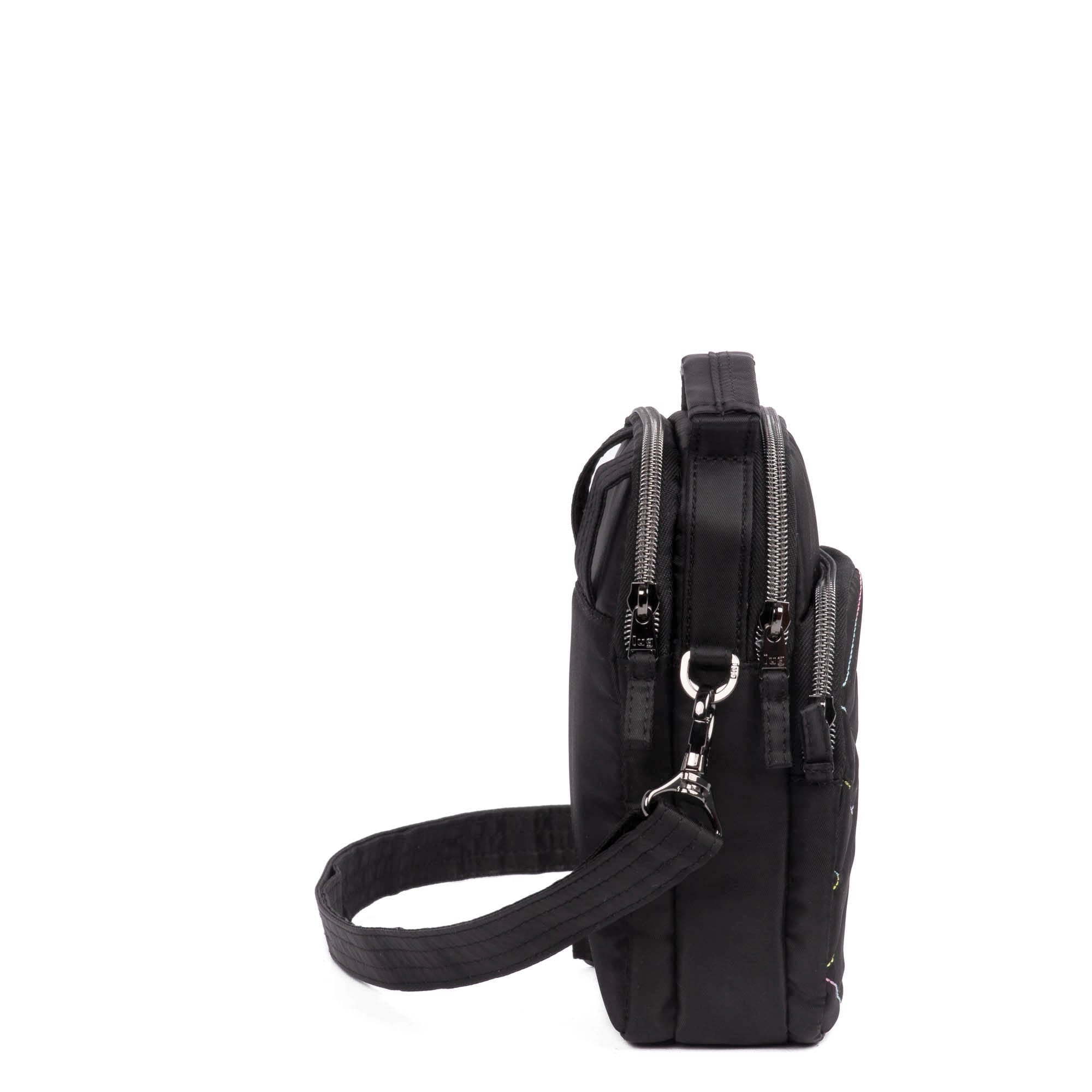 Skeeter Mini 2 Convertible Crossbody - BLACK ICEPOP STITCH - SkeeterMini2_BlackwithIcepop_03