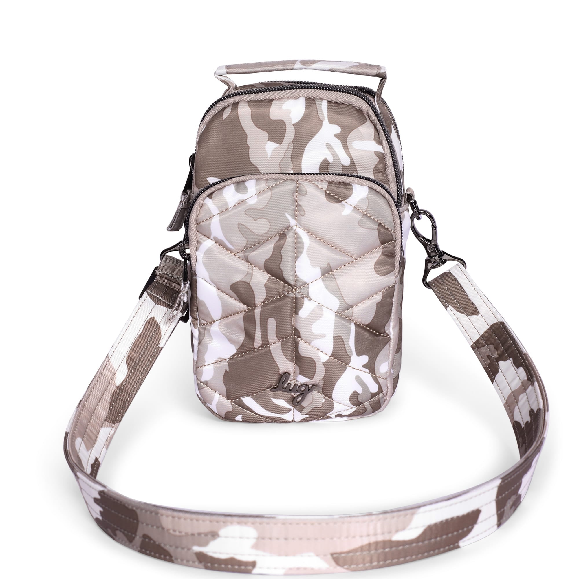 Skeeter Mini 2 Convertible Crossbody - CAMO TAUPE - SkeeterMini2_SCRIPT_CamoTaupe_01