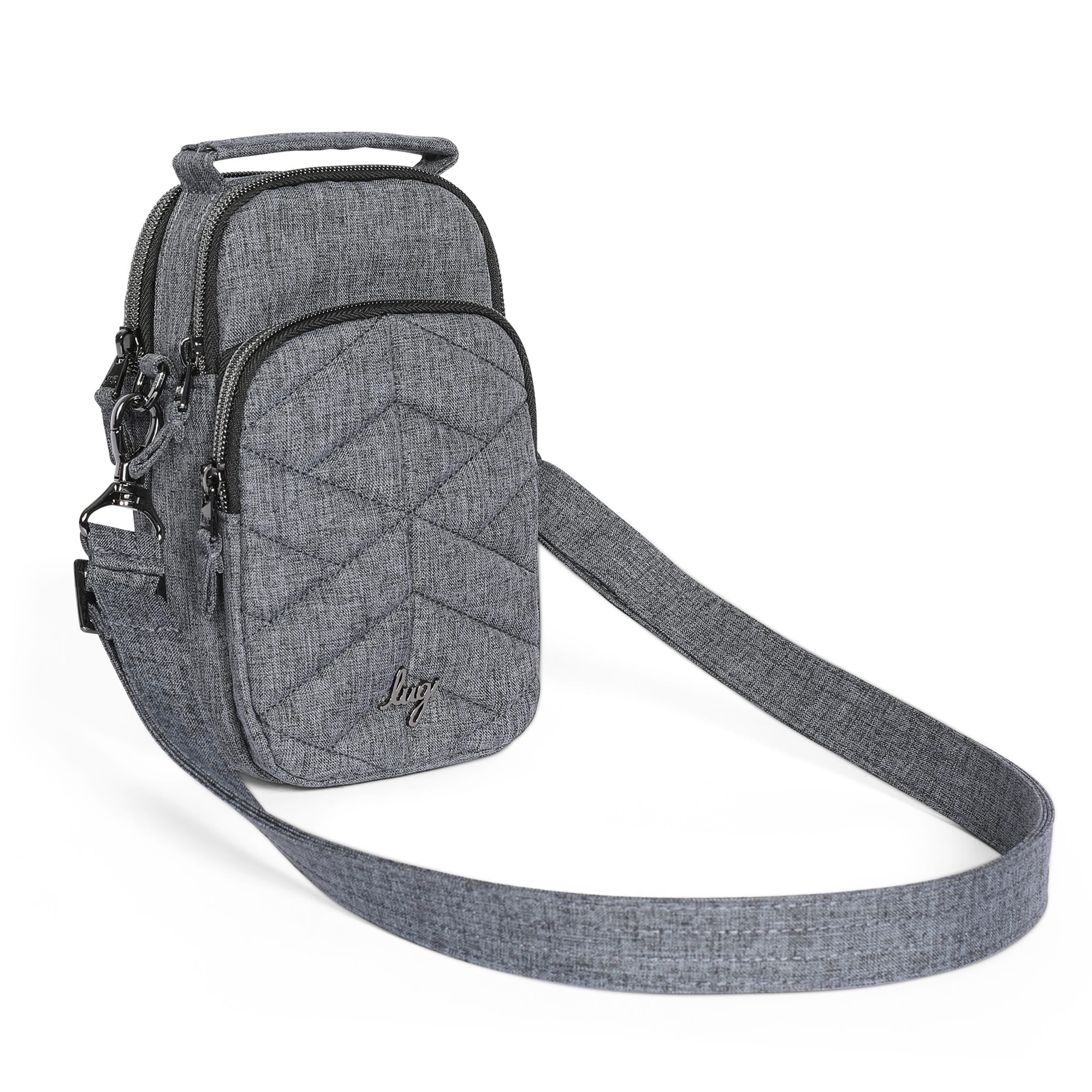 Skeeter Mini 2 Convertible Crossbody - HEATHER GREY - SkeeterMini2_SCRIPT_HeatherGrey_02