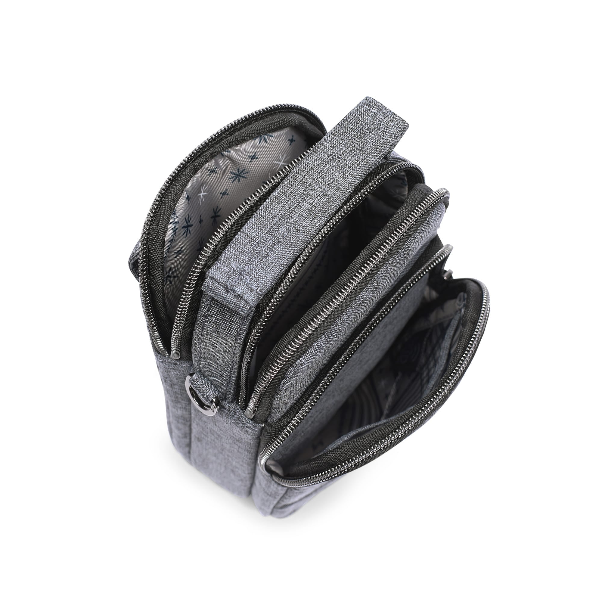 Skeeter Mini 2 Convertible Crossbody - HEATHER GREY - SkeeterMini2_SCRIPT_HeatherGrey_05