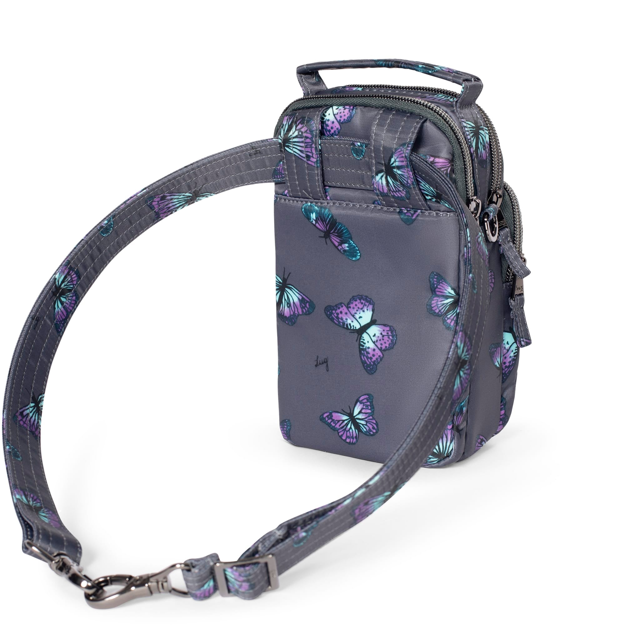 Skeeter Mini 2 Convertible Crossbody - BUTTERFLY GREY - SkeeterMini_Butterfley_Grey_04