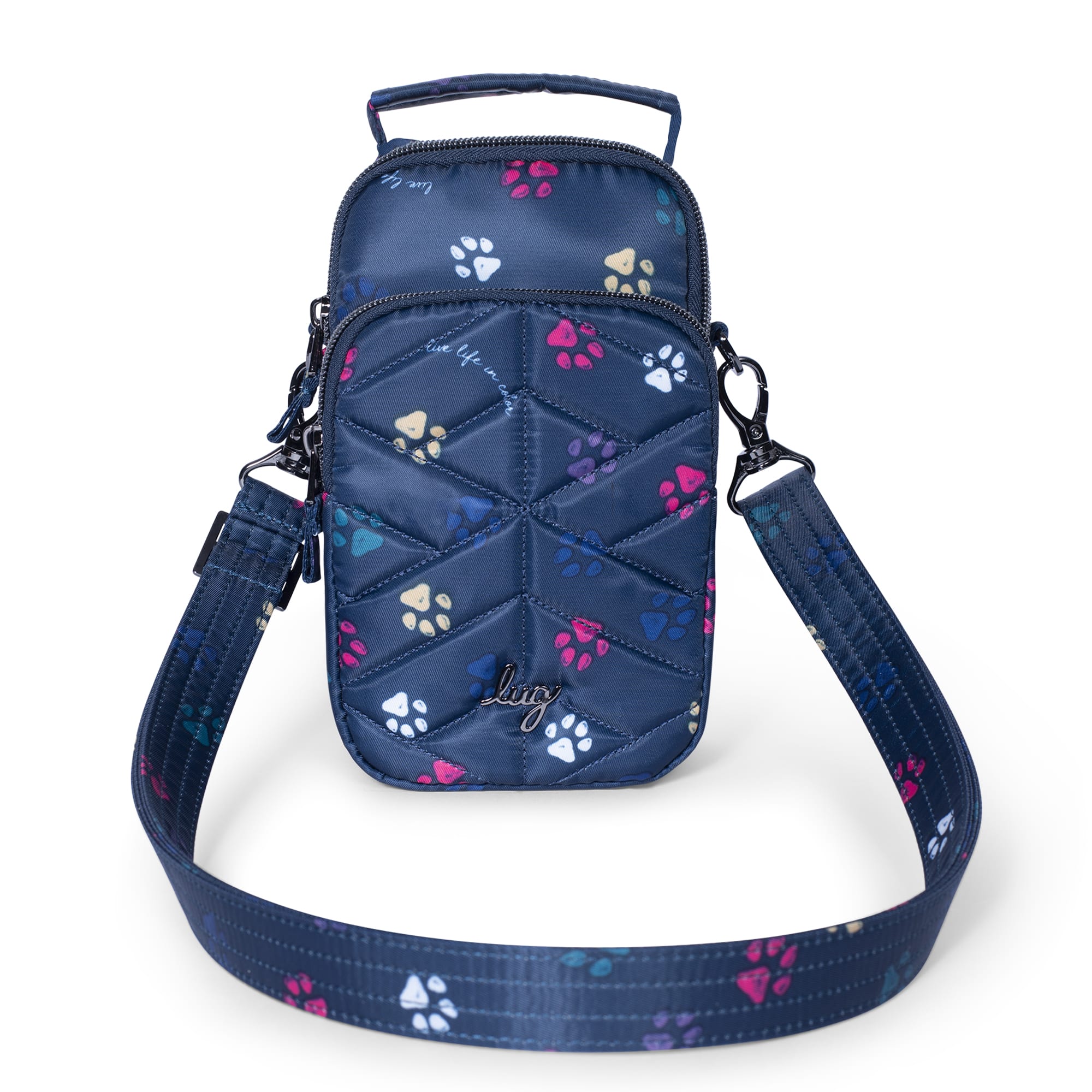 Skeeter Mini 2 Convertible Crossbody - PAWS NAVY - SkeeterMini_PawsNavy_01