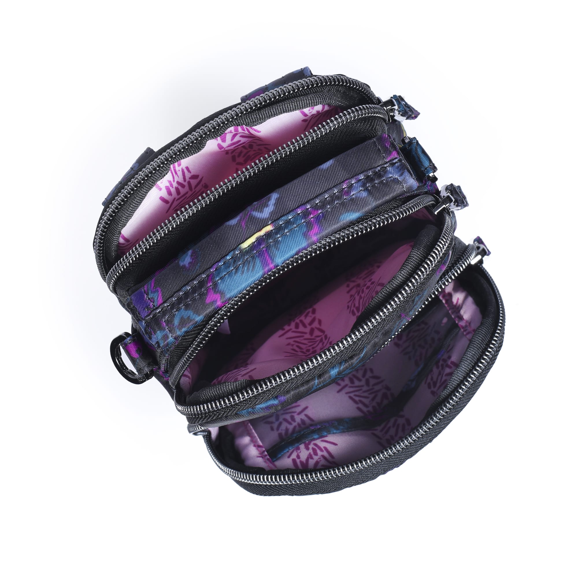 Skeeter Mini Convertible Crossbody - BOHO FLORAL BLACK - Skeeter_BohoFloralBlack_05