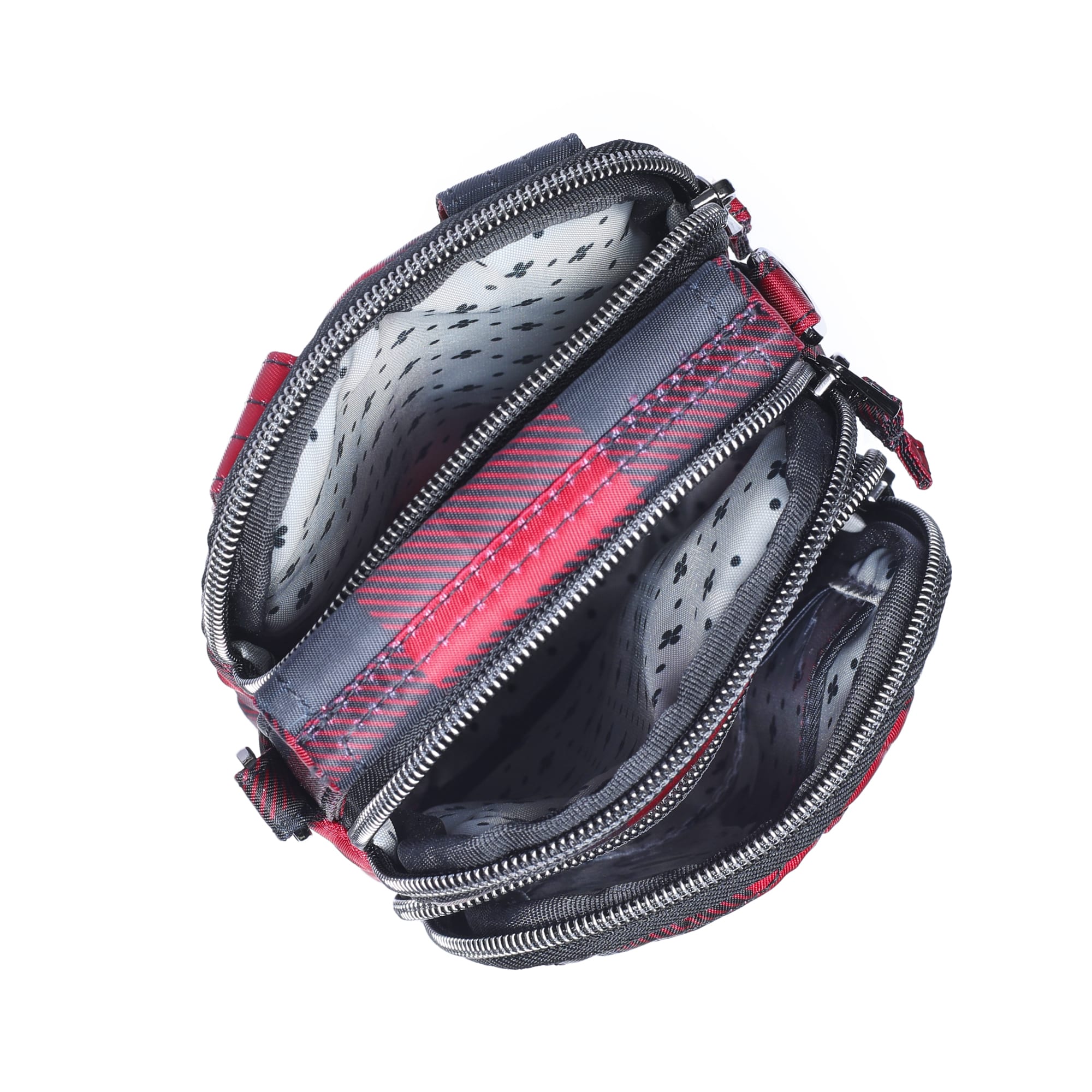 Skeeter Mini Convertible Crossbody - BUFFALO CHECK RED - Skeeter_BuffaloCheckRed_05