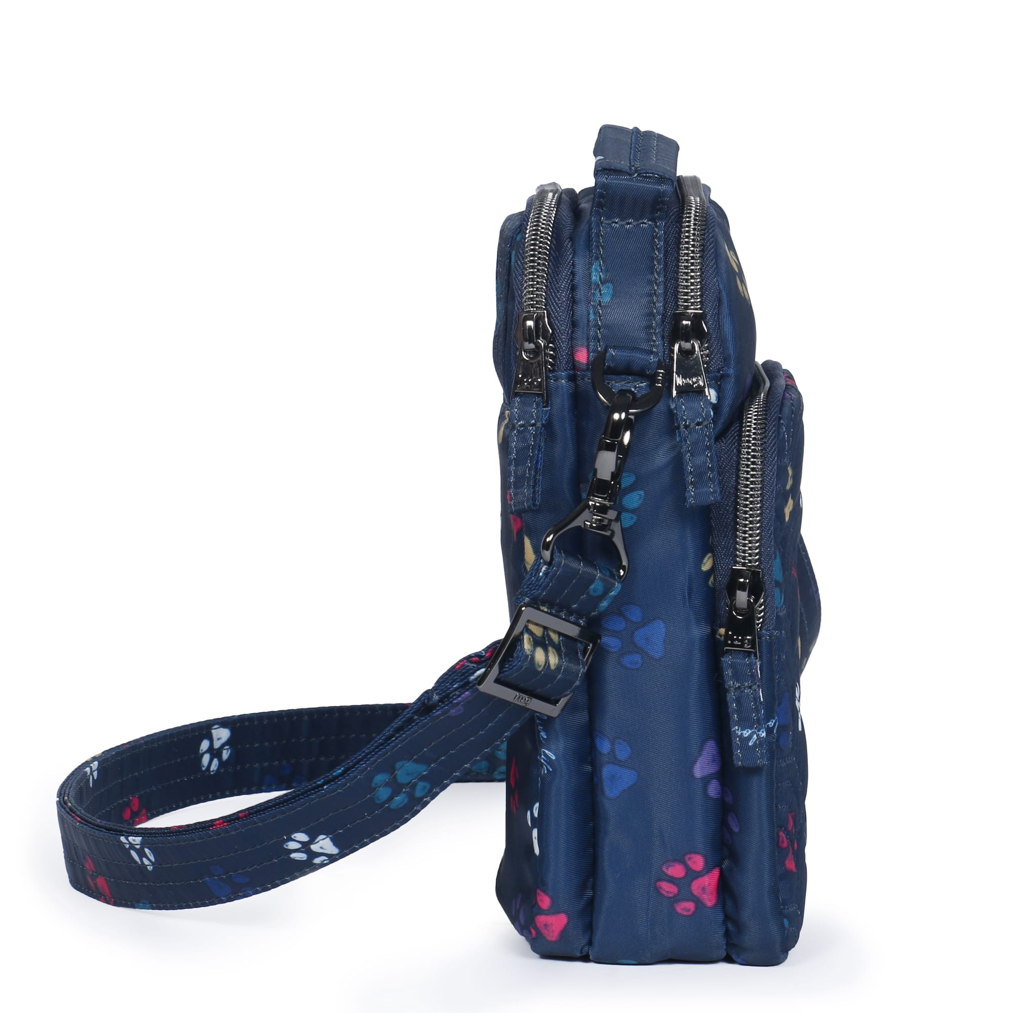 Skeeter Mini Convertible Crossbody - PAWS NAVY - Skeeter_PawsNavy_03