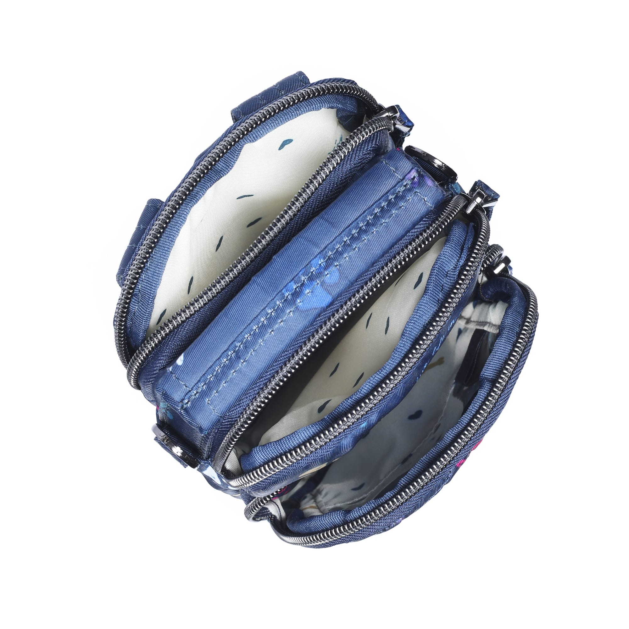 Skeeter Mini Convertible Crossbody - PAWS NAVY - Skeeter_PawsNavy_05