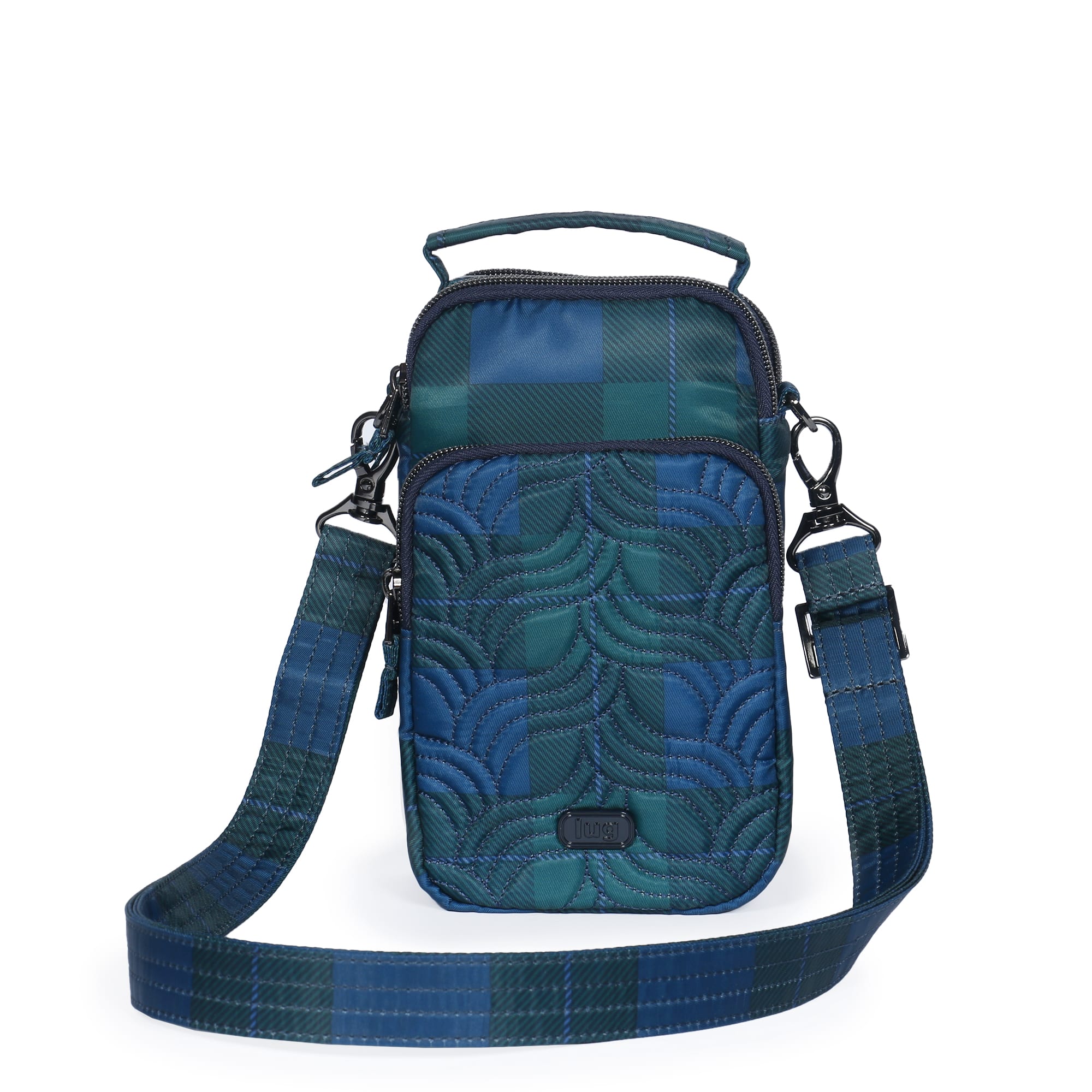 Skeeter Mini Convertible Crossbody - POP PLAID NAVY - Skeeter_PopPlaidNavy_01