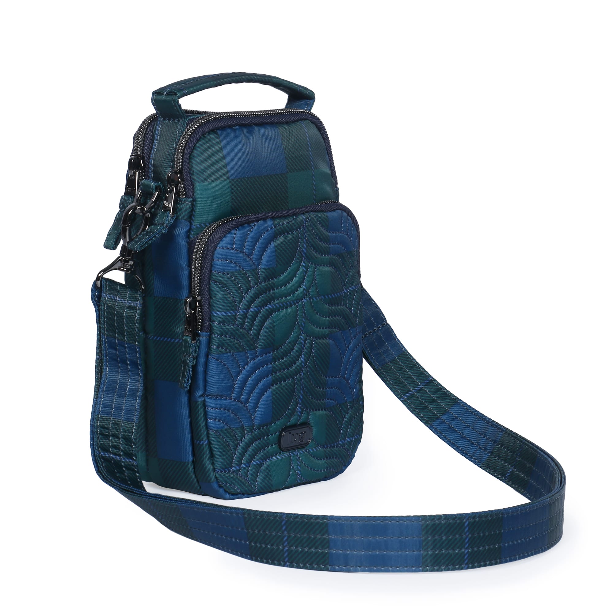 Skeeter Mini Convertible Crossbody - POP PLAID NAVY - Skeeter_PopPlaidNavy_02
