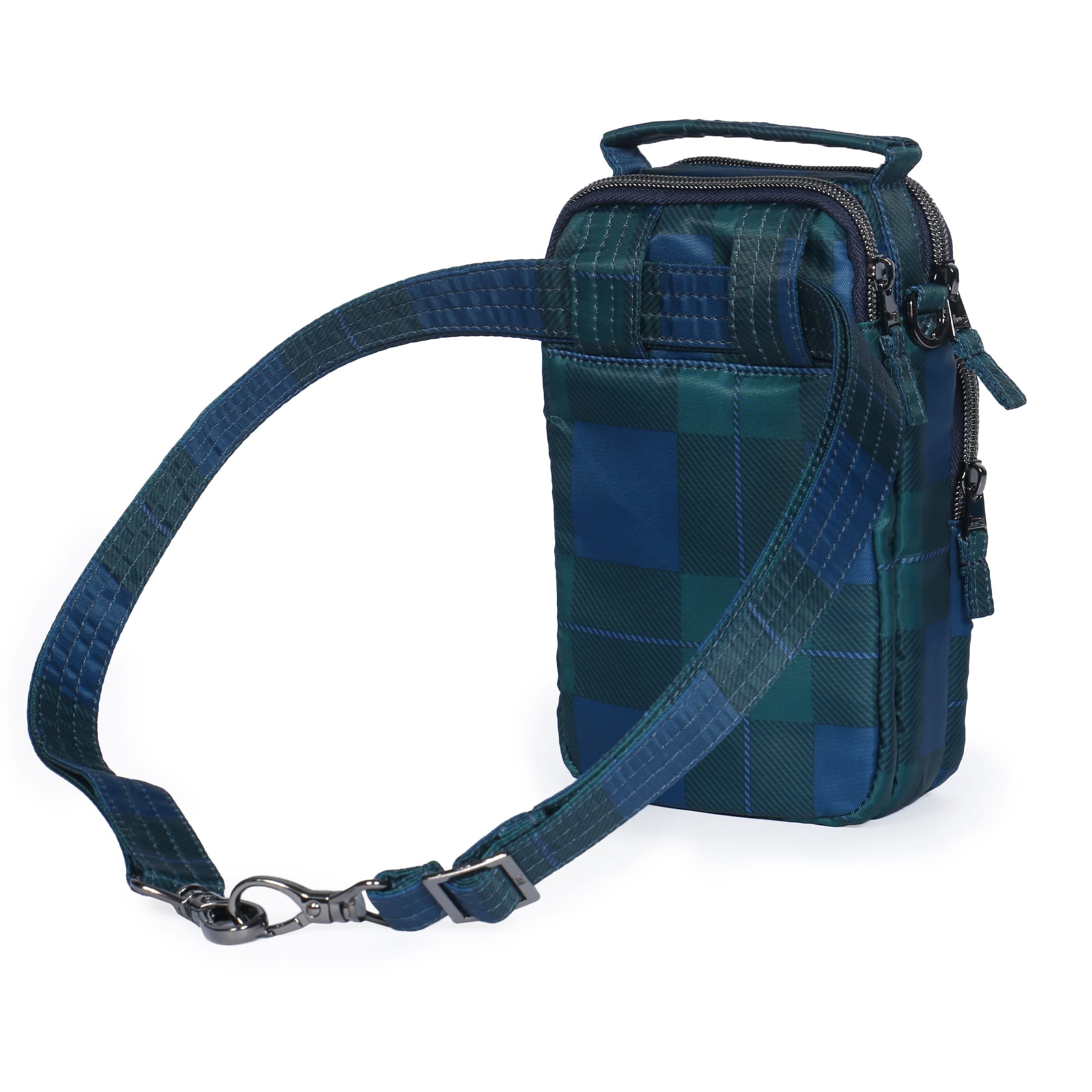 Skeeter Mini Convertible Crossbody - POP PLAID NAVY - Skeeter_PopPlaidNavy_04