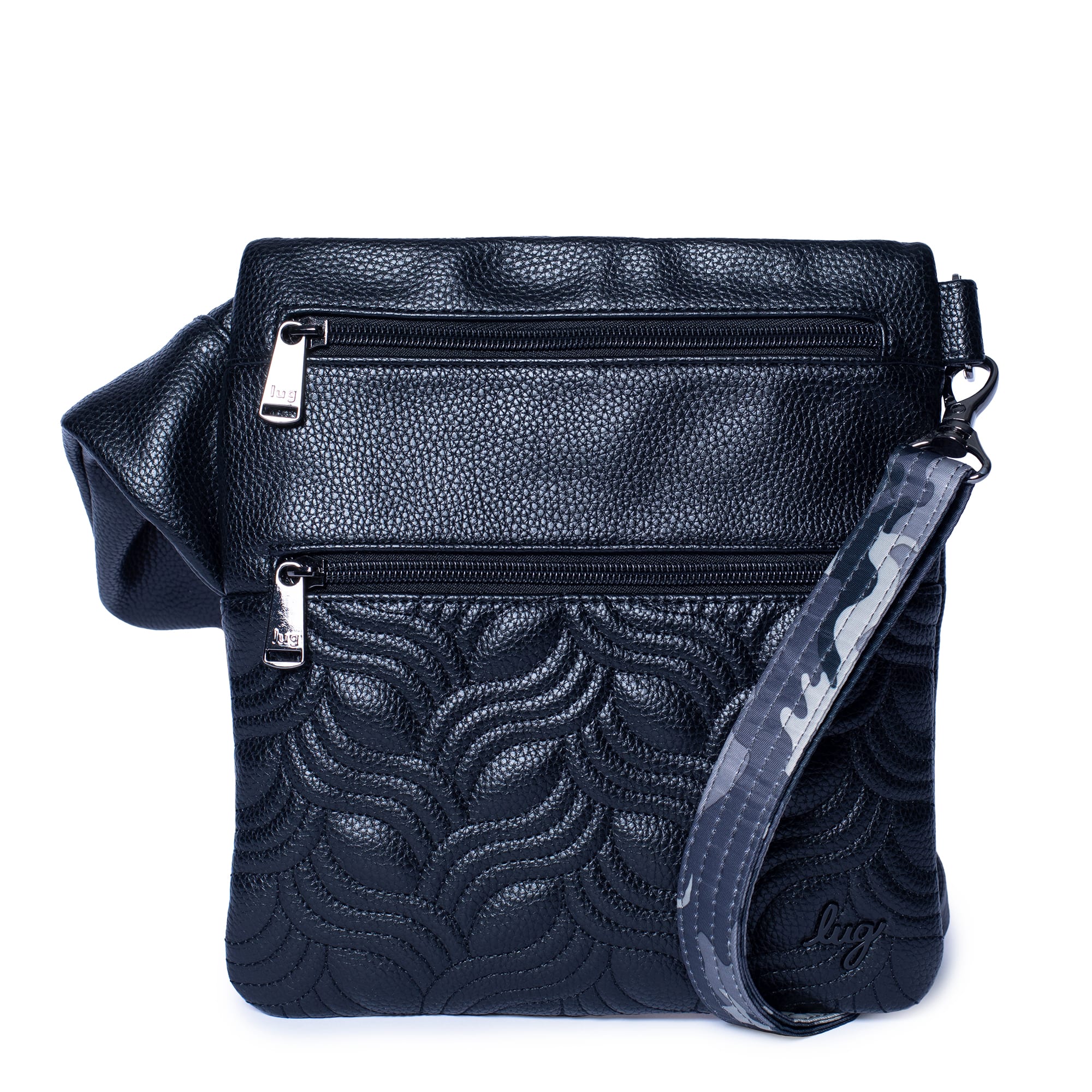 Skipper Classic VL Crossbody Bag - BLACK - SkipperVL_BlackCamoMidnightStrap_01