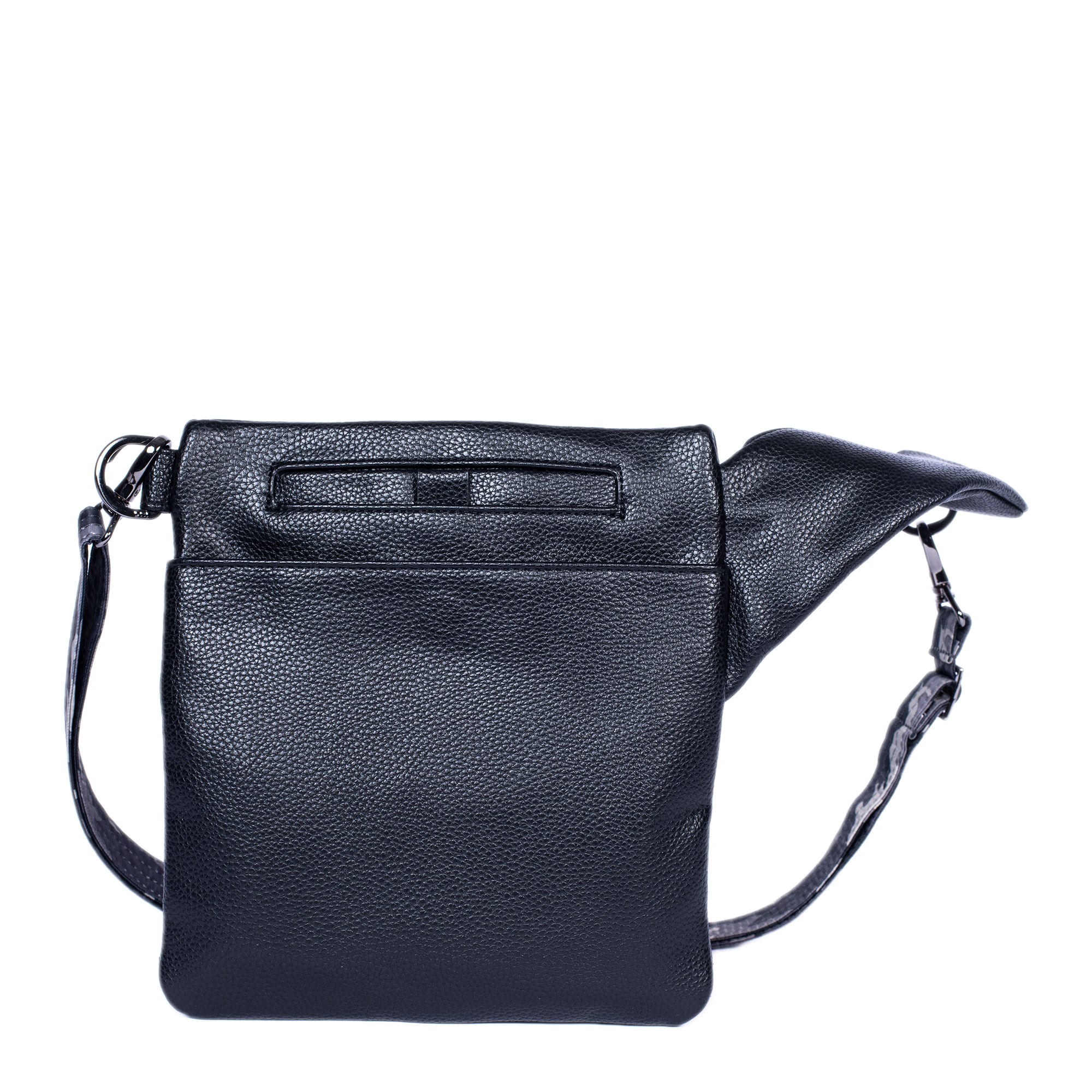 Skipper Classic VL Crossbody Bag - BLACK - SkipperVL_BlackCamoMidnightStrap_04