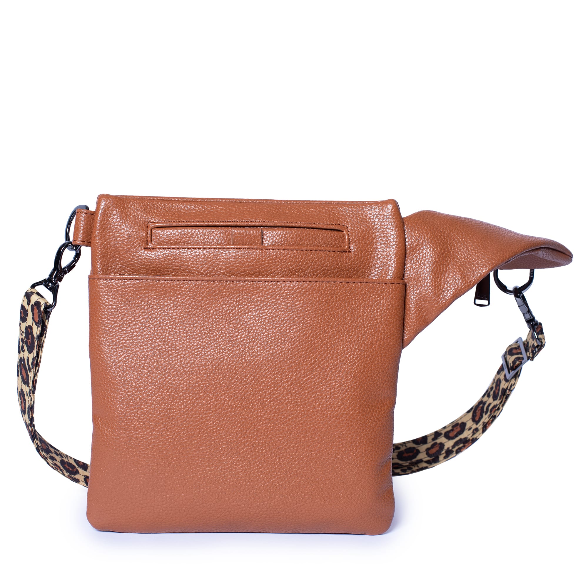 Skipper Classic VL Crossbody Bag - COPPER BROWN - SkipperVL_CopperBrownLeopardBrownStrap_04