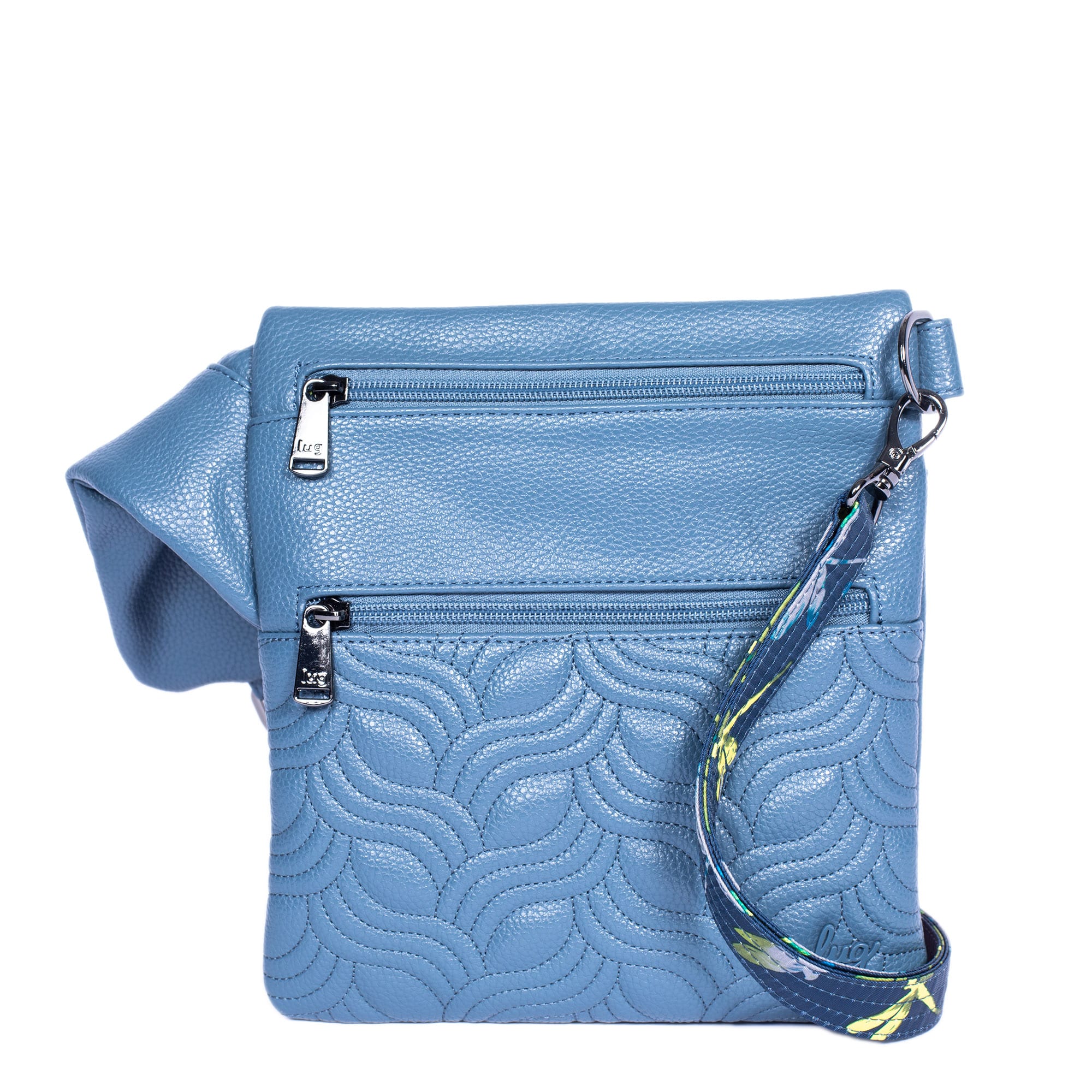 Skipper Classic VL Crossbody Bag - SLATE BLUE - SkipperVL_SlateBlueDragonflyNavyStrap_01