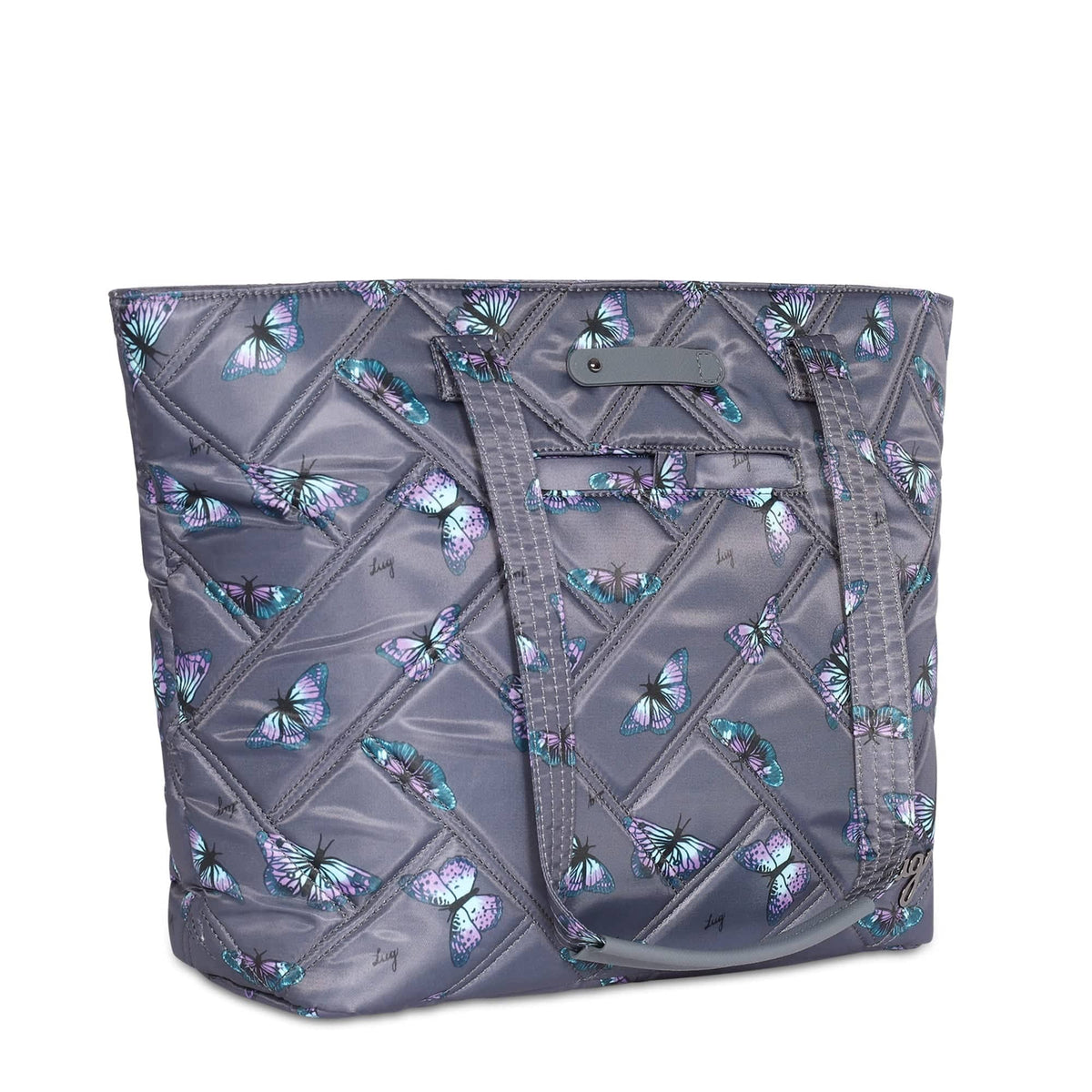 Skyliner Tote Bag - BUTTERFLY GREY - Skyliner_Butterfley_Grey_02