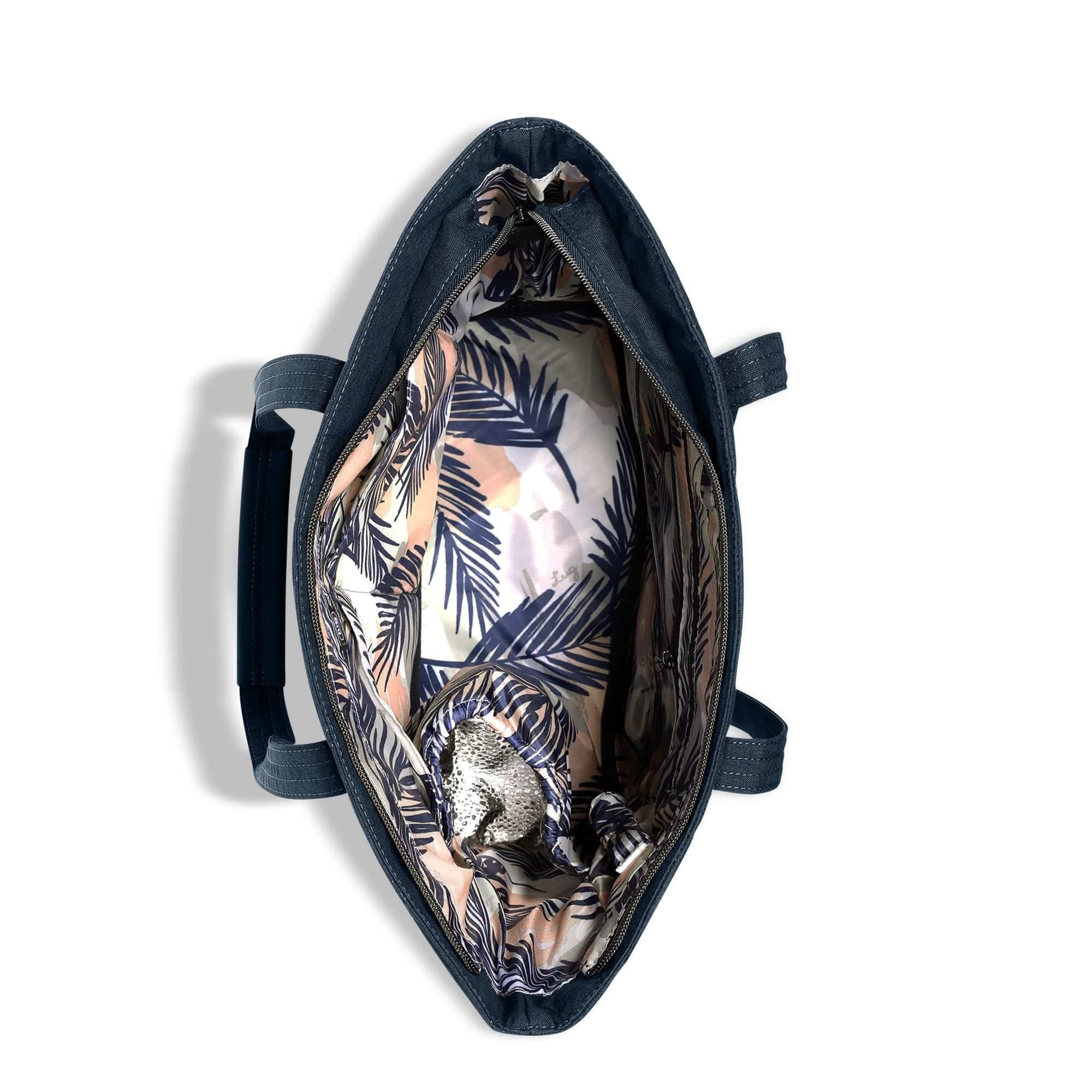 Skyliner Tote Bag - HEATHER INDIGO - Skyliner_HeatherIndigo_05