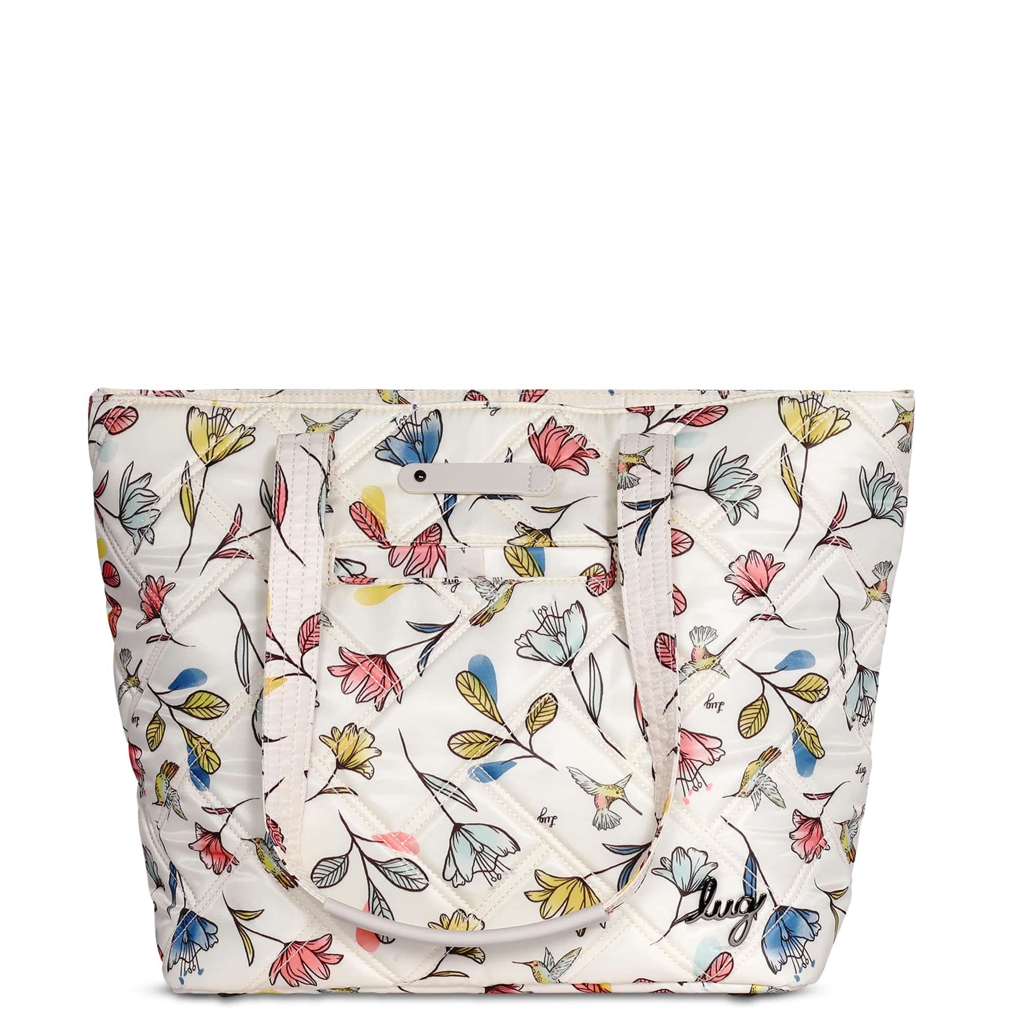Skyliner Tote Bag - HUMMINGBIRD FLORAL - Skyliner_HummingbirdFloral_01
