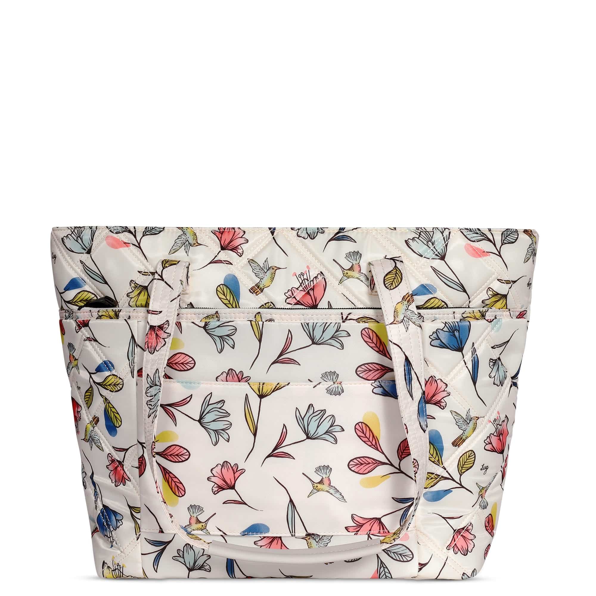 Skyliner Tote Bag - HUMMINGBIRD FLORAL - Skyliner_HummingbirdFloral_04