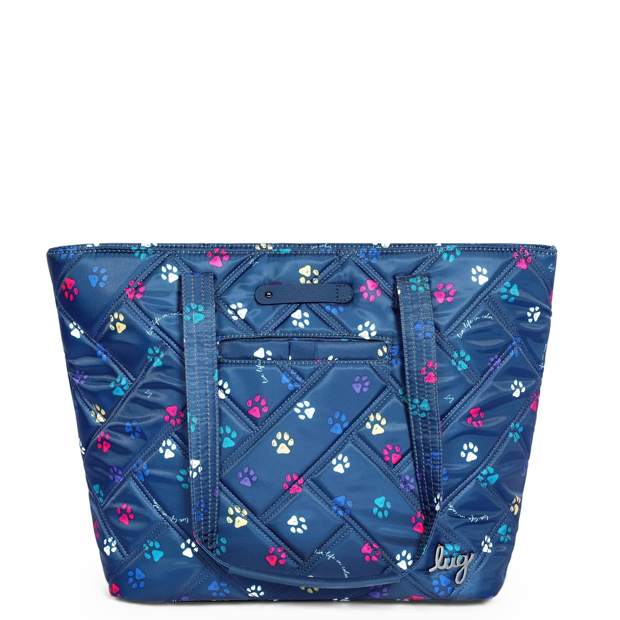Skyliner Tote Bag - PAWS NAVY - Skyliner_Paws_Navy_01