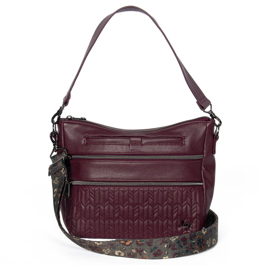 Slider Classic VL Crossbody Bag - WINE RED - SliderVL_WineRed_01a