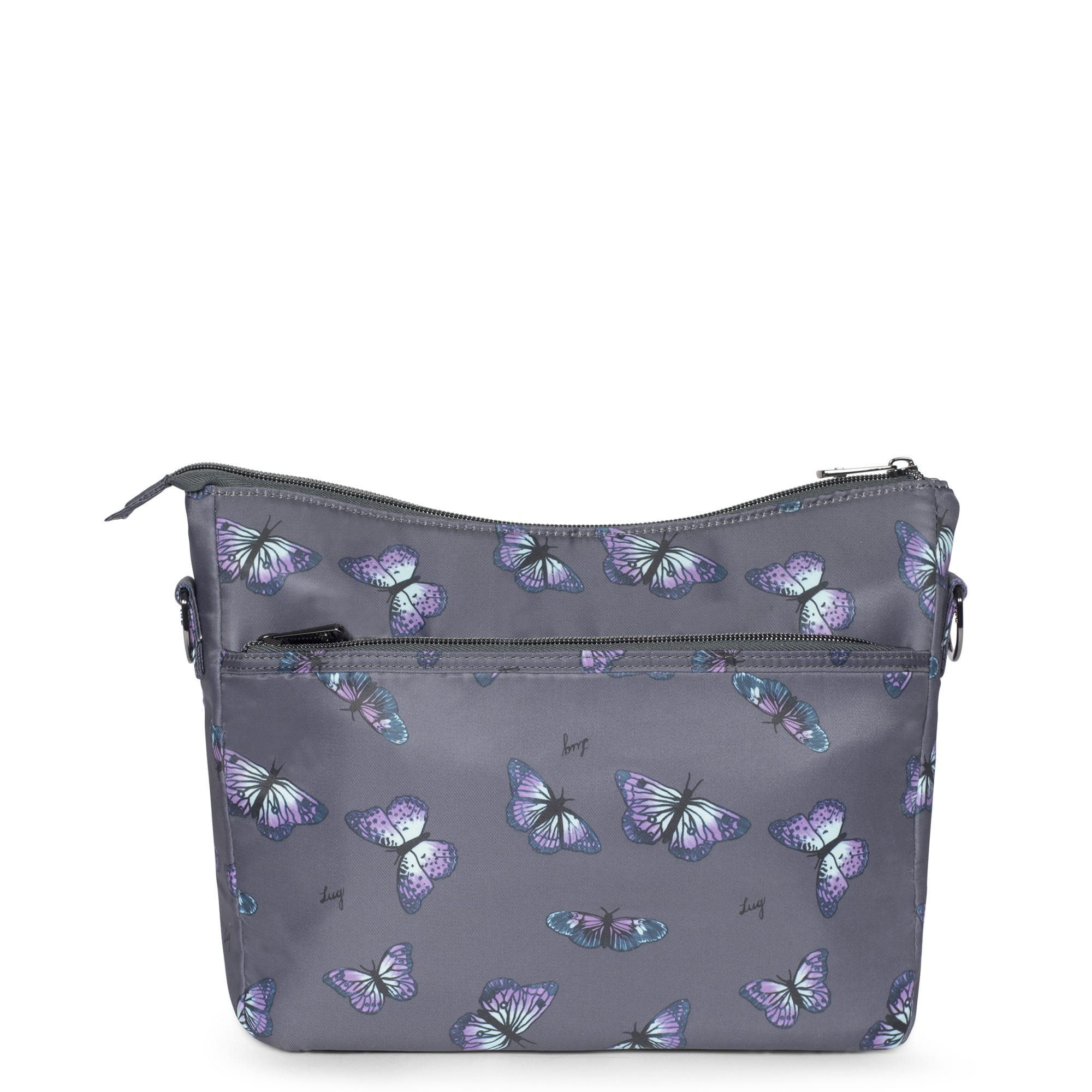 Slider Crossbody Bag - BUTTERFLY GREY - Slider_ButterfleyGrey_04