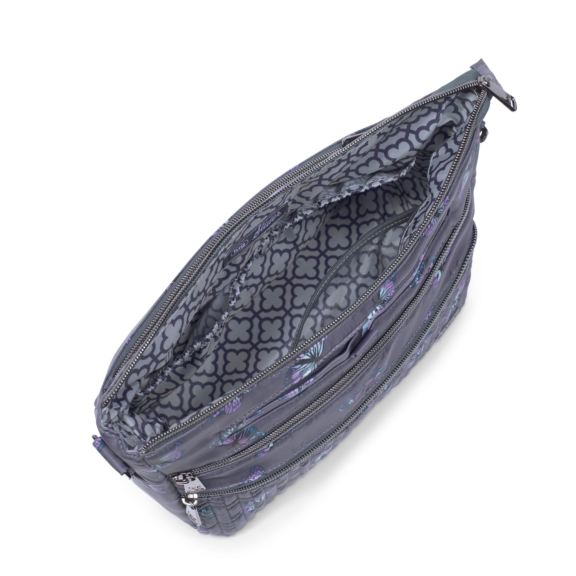 Slider Crossbody Bag - BUTTERFLY GREY - Slider_ButterfleyGrey_05