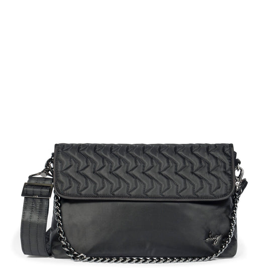 Soar Crossbody Bag - MIDNIGHT BLACK - Soar_Black_01