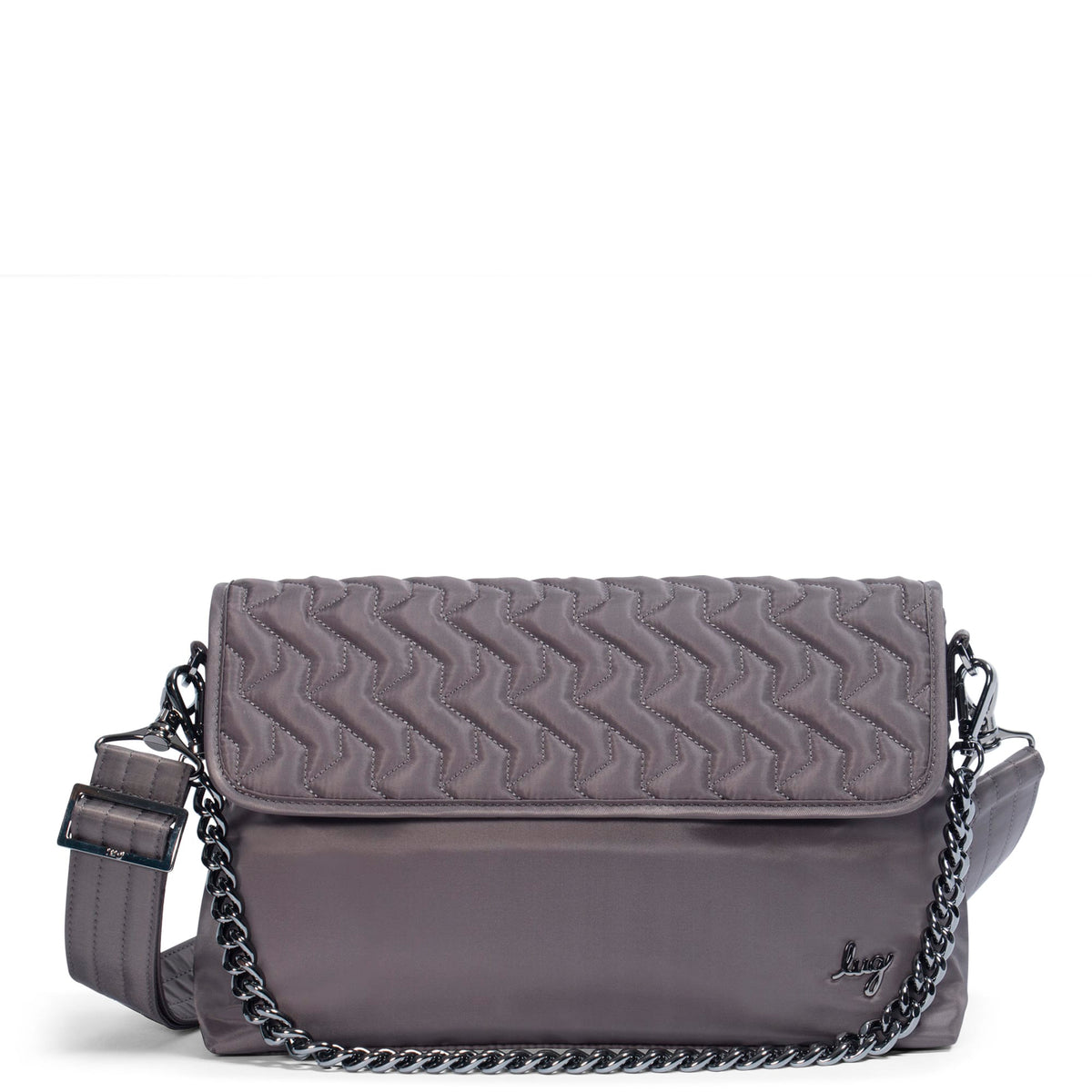 Soar Crossbody Bag - GUNMETAL GREY - Soar_Gunmetal_01