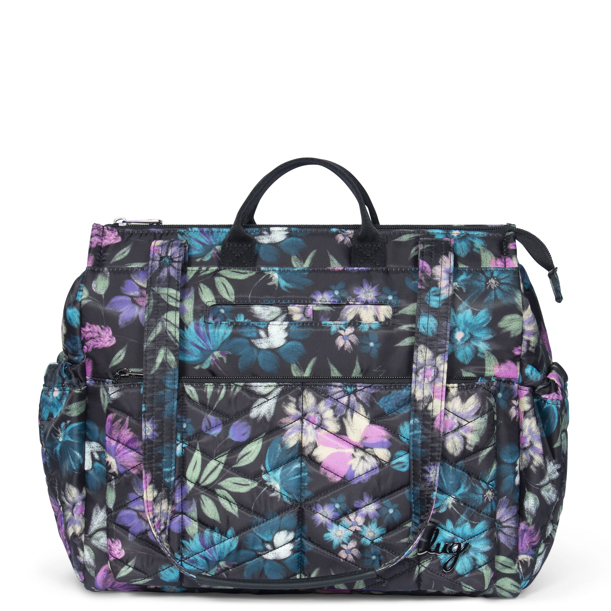 Soprano Tote Bag - BLOOM BLACK - Soprano_BloomBlack_01