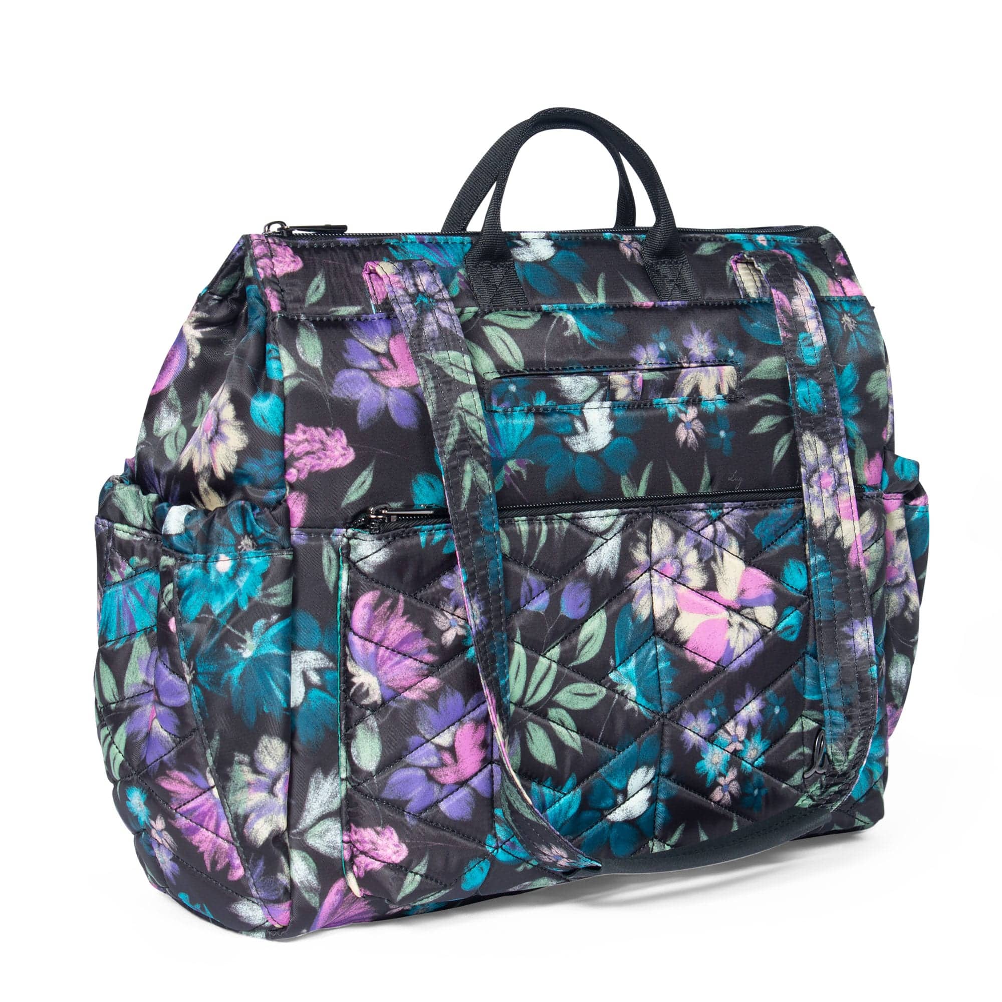 Soprano Tote Bag - BLOOM BLACK - Soprano_BloomBlack_02