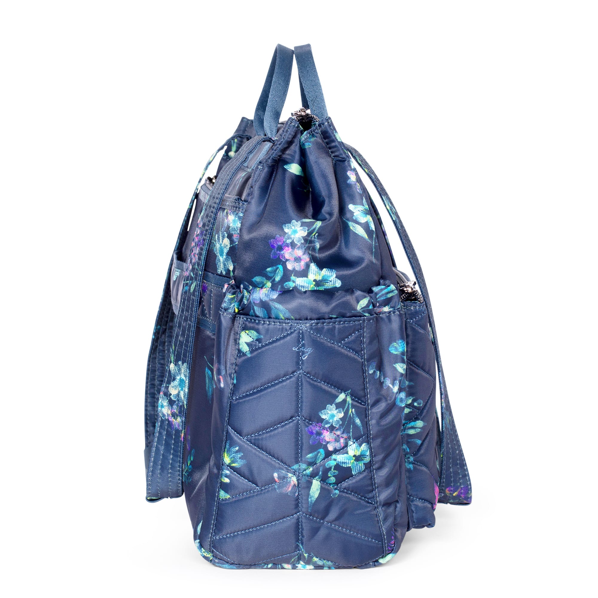 Soprano Tote Bag - BOUQUET NAVY - Soprano_BouquetNavy_03