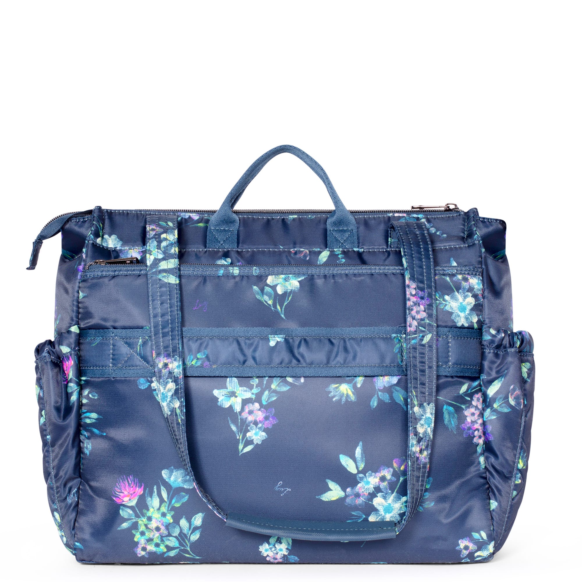 Soprano Tote Bag - BOUQUET NAVY - Soprano_BouquetNavy_04