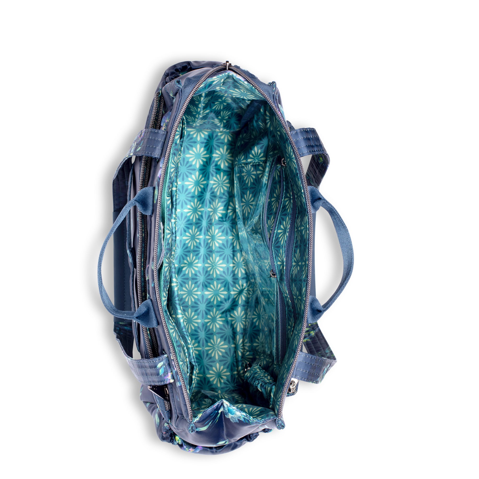 Soprano Tote Bag - BOUQUET NAVY - Soprano_BouquetNavy_05
