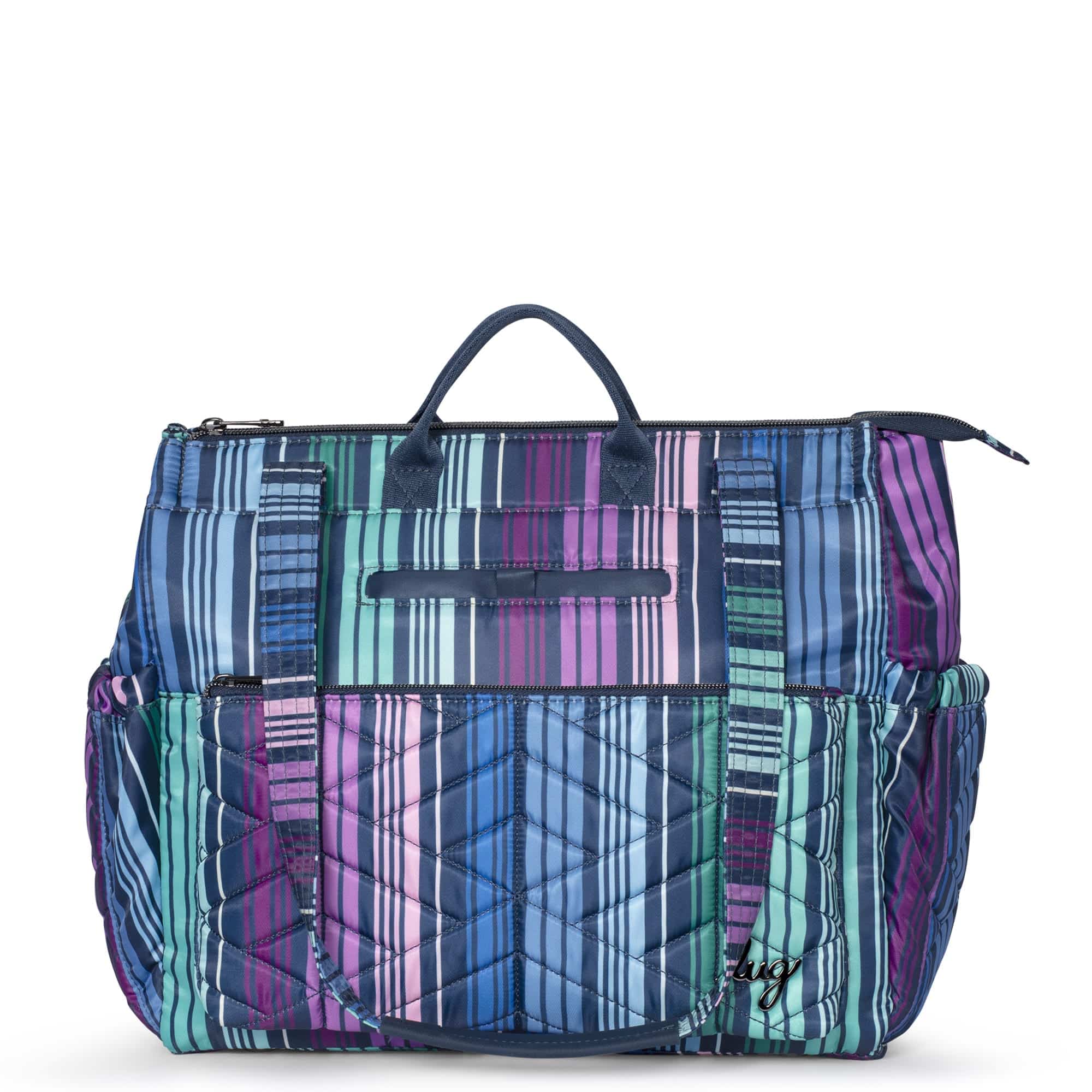 Soprano Tote Bag - LOVE STRIPE MULTI - Soprano_LoveStraps_01