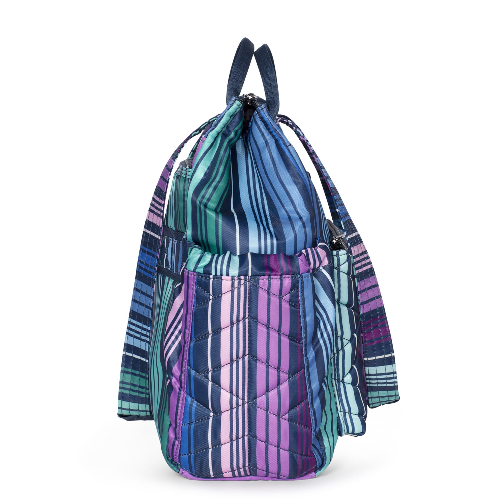 Soprano Tote Bag - LOVE STRIPE MULTI - Soprano_LoveStraps_03