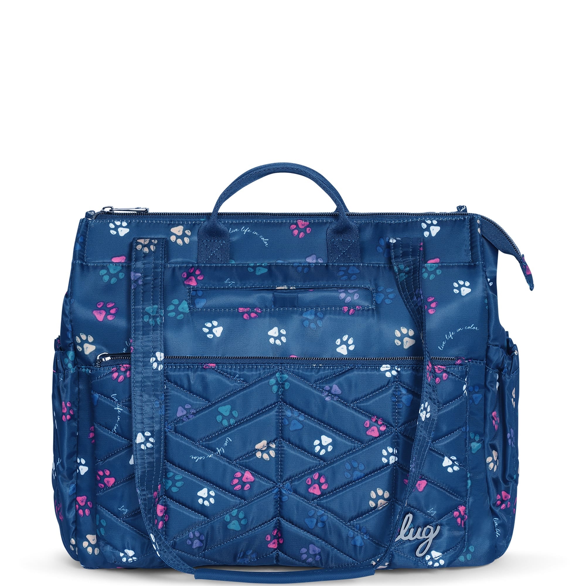 Soprano Tote Bag - PAWS NAVY - Soprano_PawsNavy_01