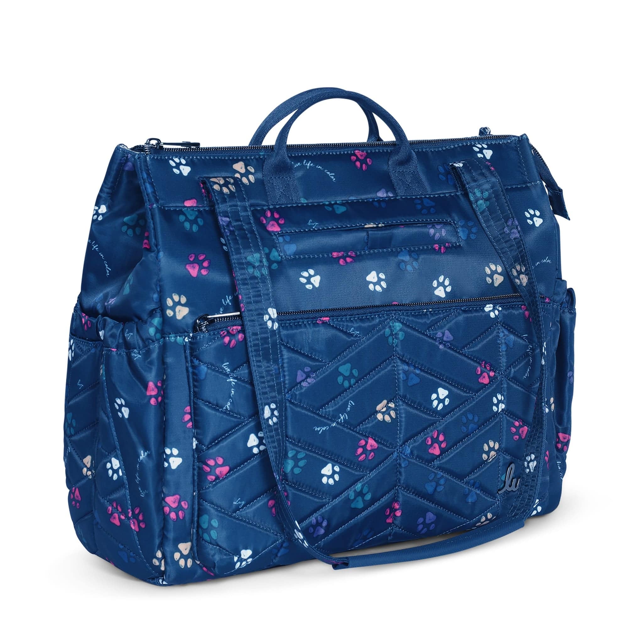Soprano Tote Bag - PAWS NAVY - Soprano_PawsNavy_02