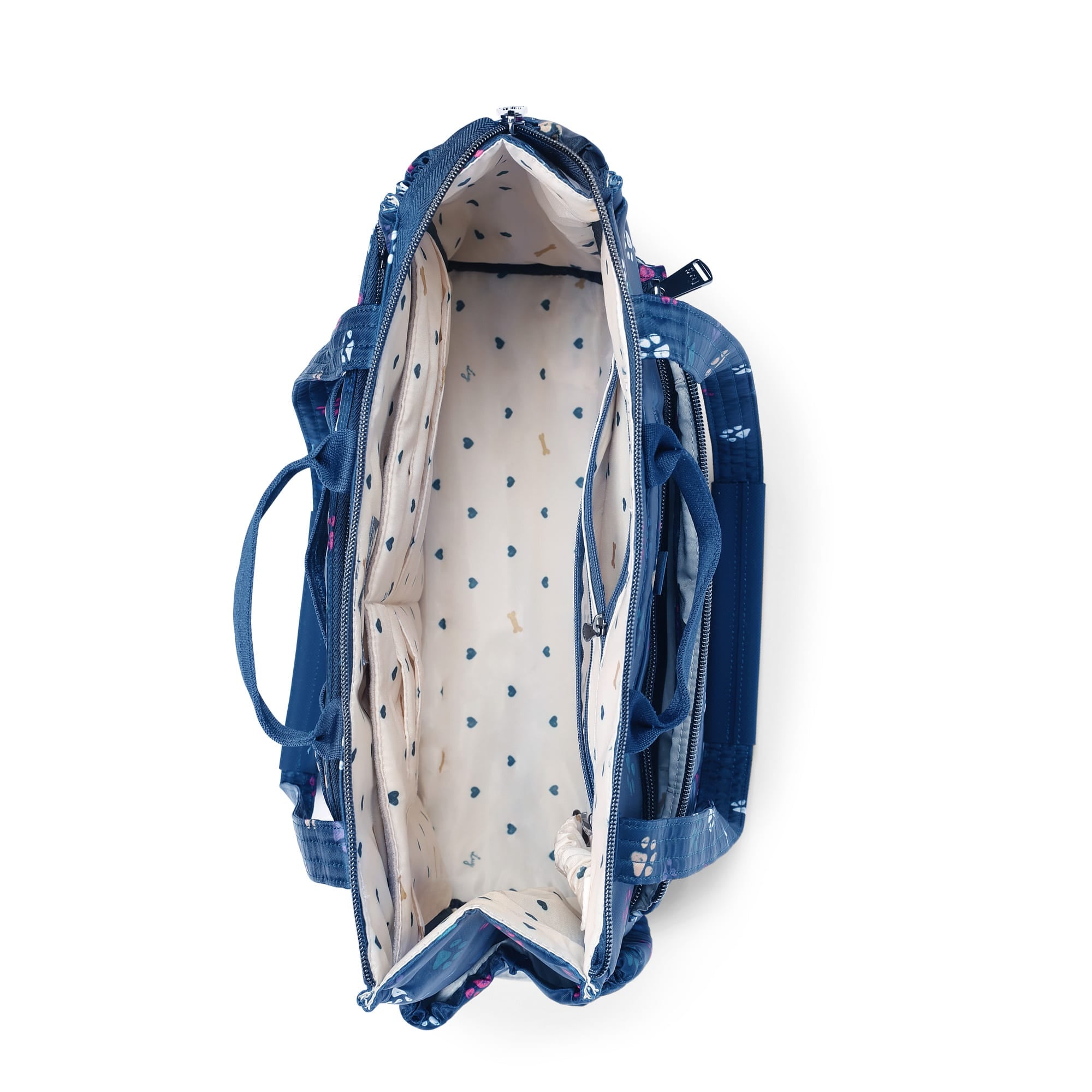 Soprano Tote Bag - PAWS NAVY - Soprano_PawsNavy_05