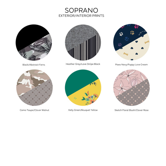 Soprano Tote Bag - - Soprano_QVC_Swatches