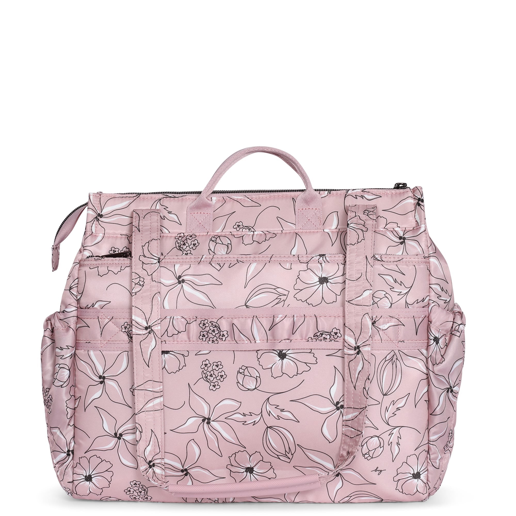 Soprano Tote Bag - SKETCH FLORAL BLUSH - Soprano_SketchFloralBlush_04