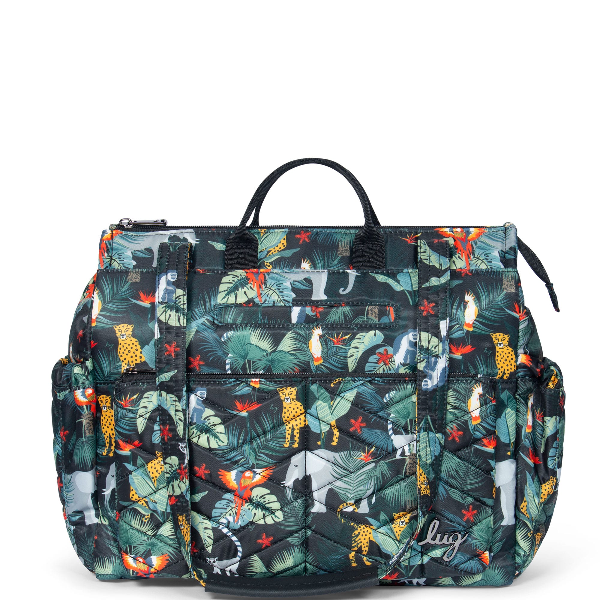 Soprano Tote Bag - WILDLIFE BLACK - Soprano_WildlifeBlack_01