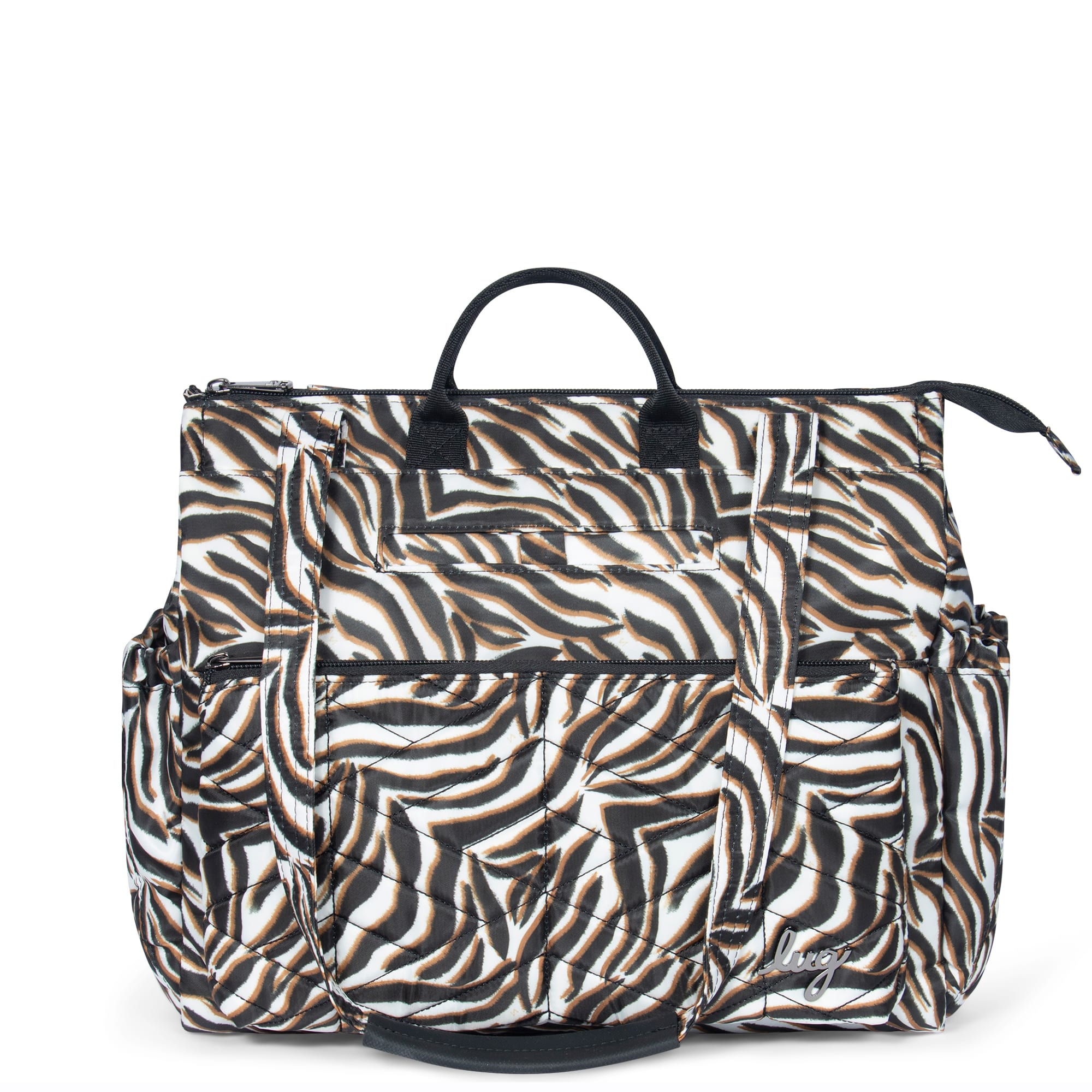 Soprano Tote Bag - ZEBRA SAND - Soprano_ZebraSand_01