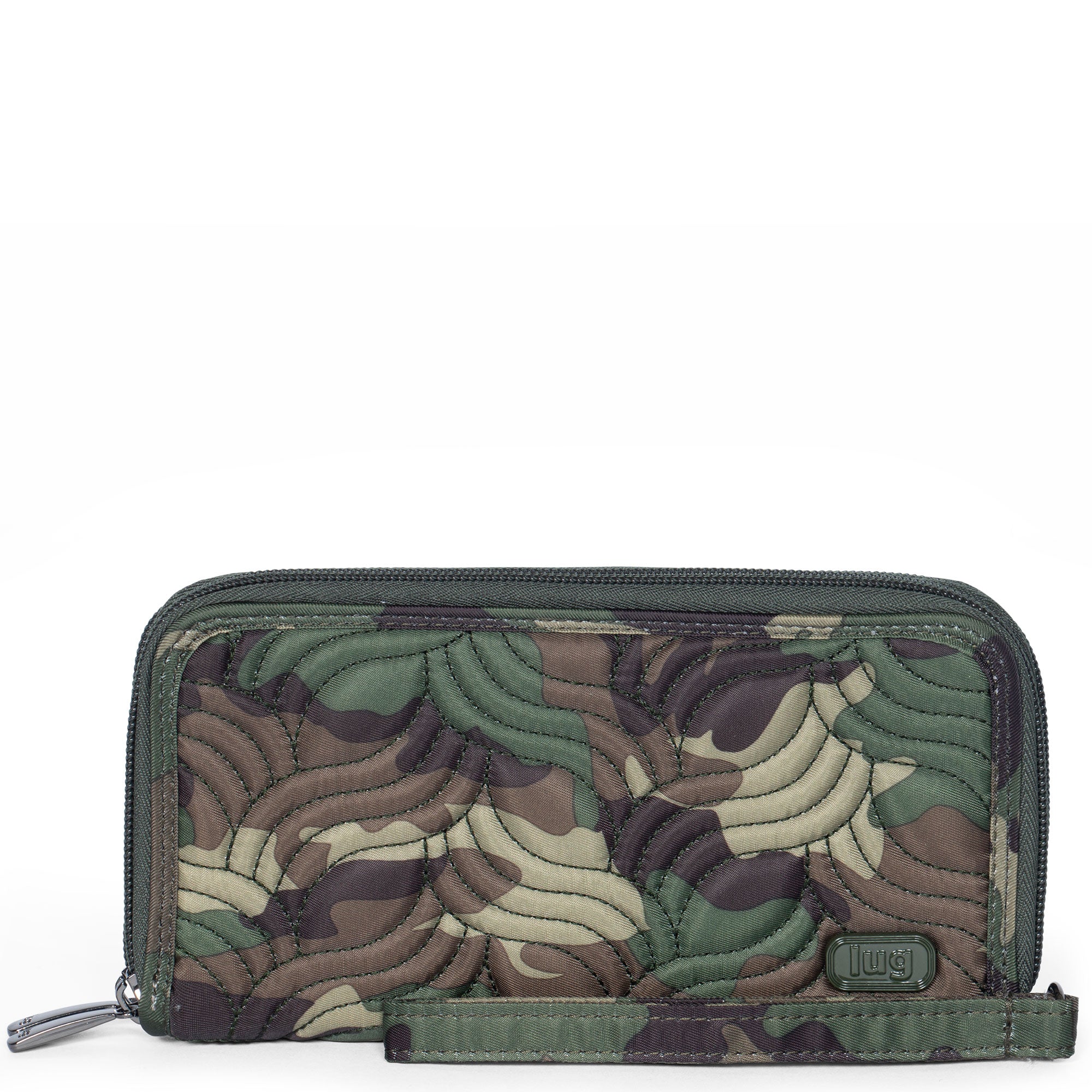 Splits XL Wristlet RFID Wallet - CAMO GREEN - SplitsXL_CamoGreen_01