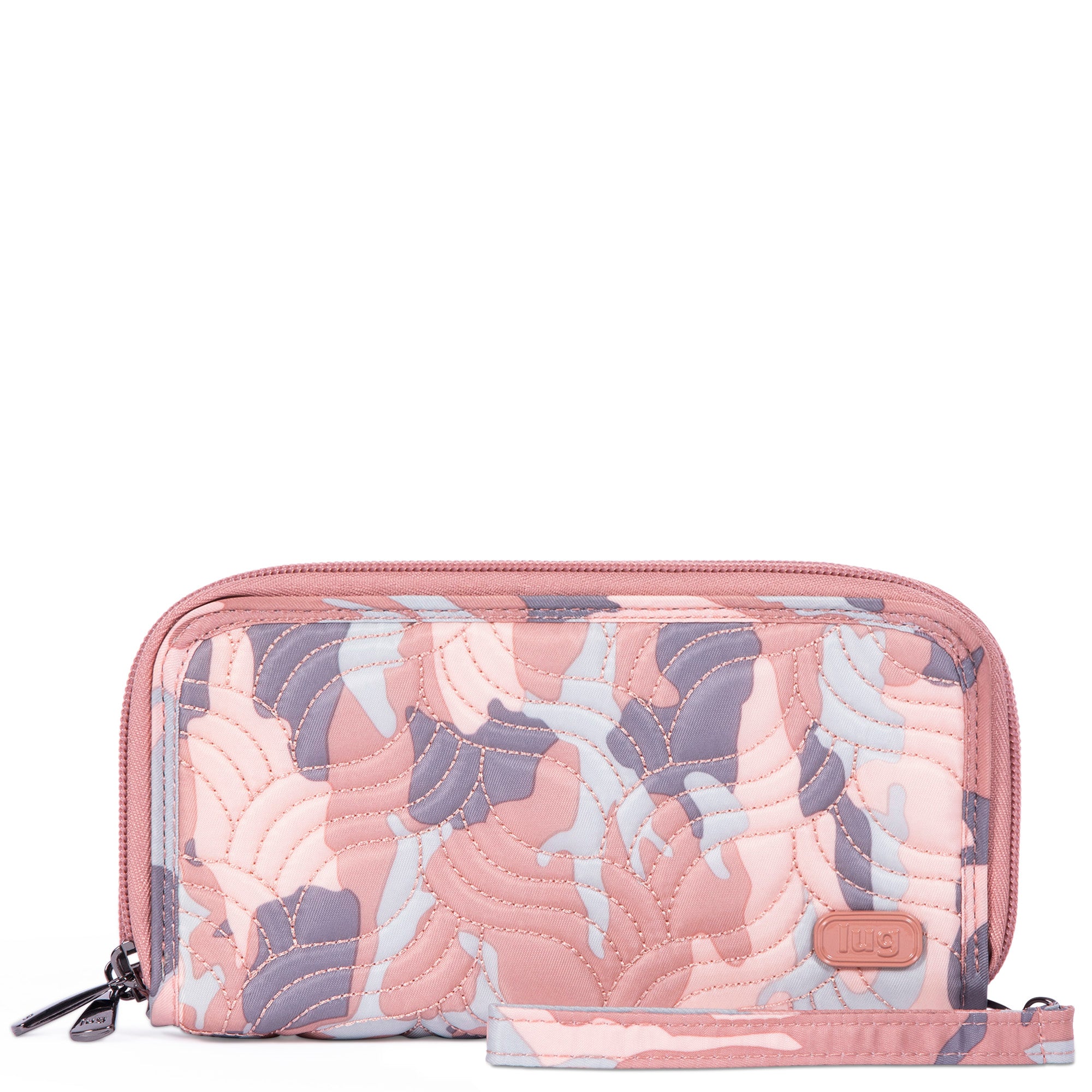Splits XL Wristlet RFID Wallet - CAMO ROSE - SplitsXL_CamoRose_01