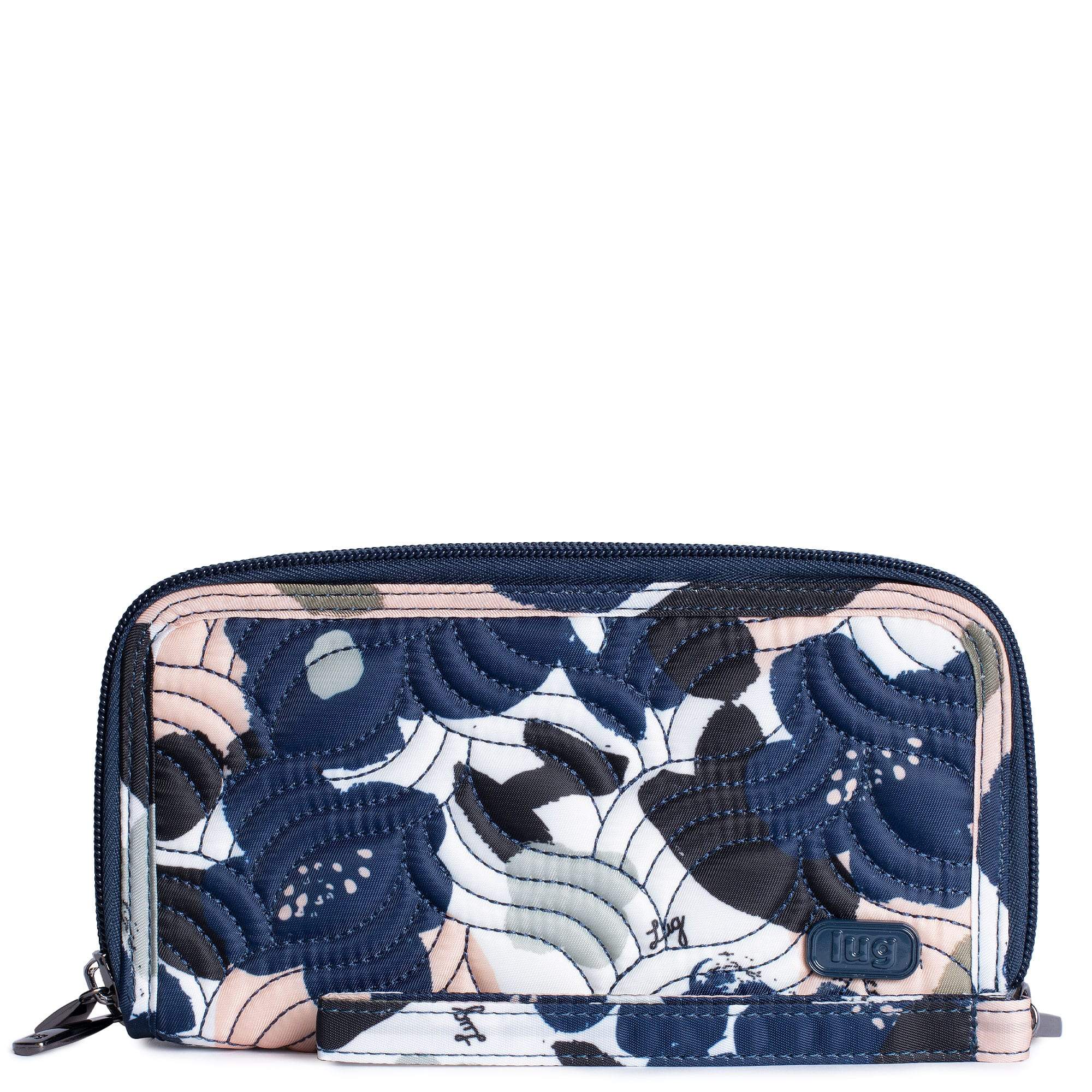 Splits XL Wristlet RFID Wallet - FLORAL MULTI - SplitsXL_FloralMulti_01