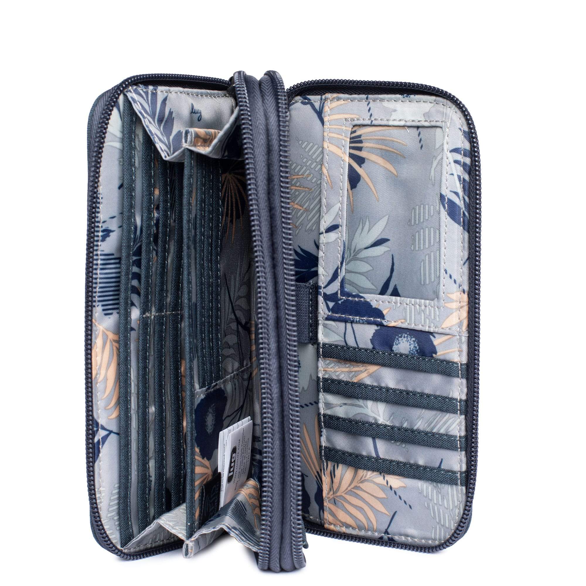 Splits XL Wristlet RFID Wallet - HEATHER INDIGO - SplitsXL_HeatherIndigo_05_94f859b0-7474-45fd-9d9d-89a9a7c973b8