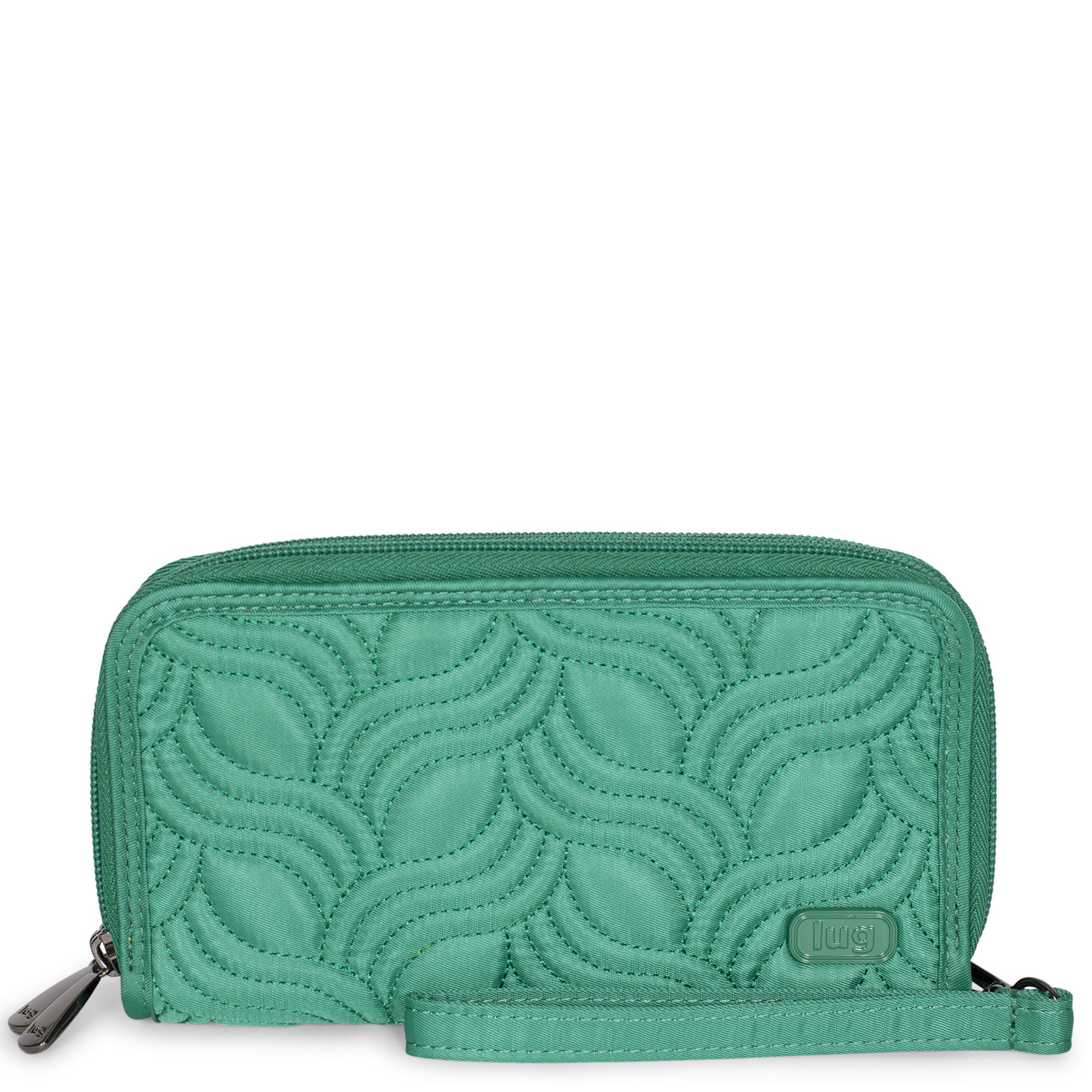 Splits XL Wristlet RFID Wallet - KELLY GREEN - SplitsXL_KellyGreen_01