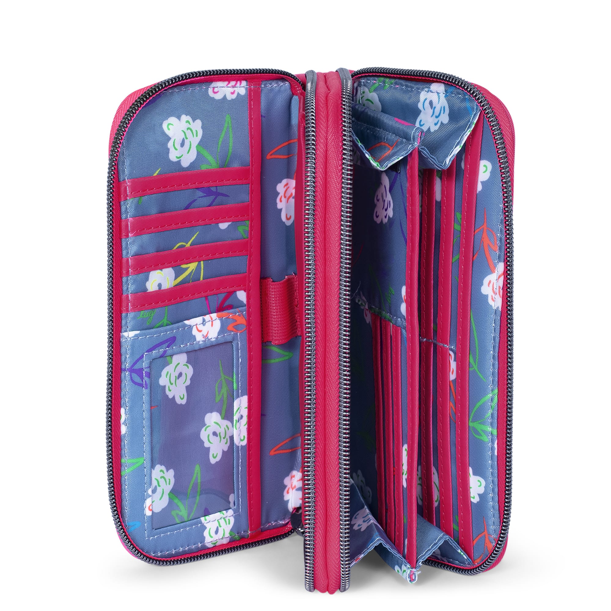 Splits XL Wristlet RFID Wallet - MAGENTA - SplitsXL_Magenta_05