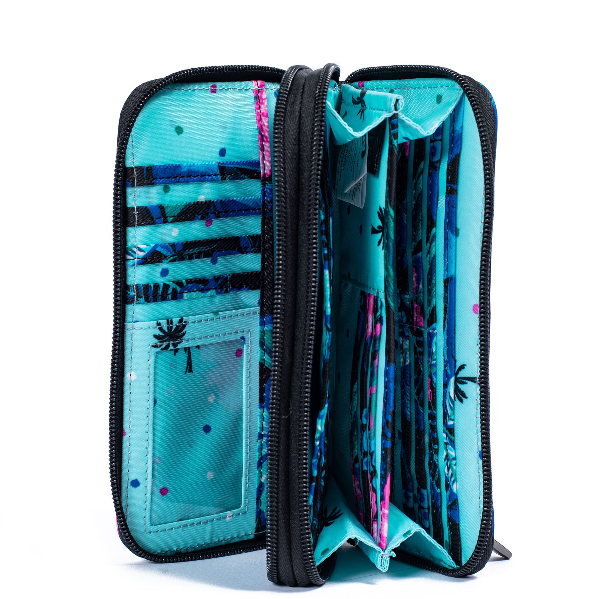 Splits XL Wristlet RFID Wallet - RESORT BLACK - SplitsXL_ResortBlack_04